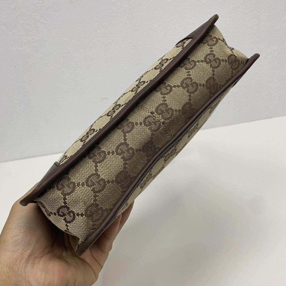 Gucci AUTHENTIC GUCCI GG CANVAS SHOULDER BAG Size ONE SIZE - 9 Thumbnail