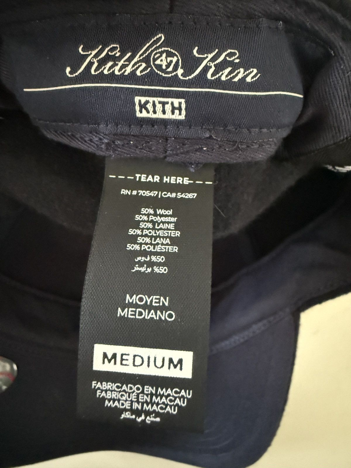 Kith Yankees Kith hat 7 1/8 Size ONE SIZE - 4 Thumbnail