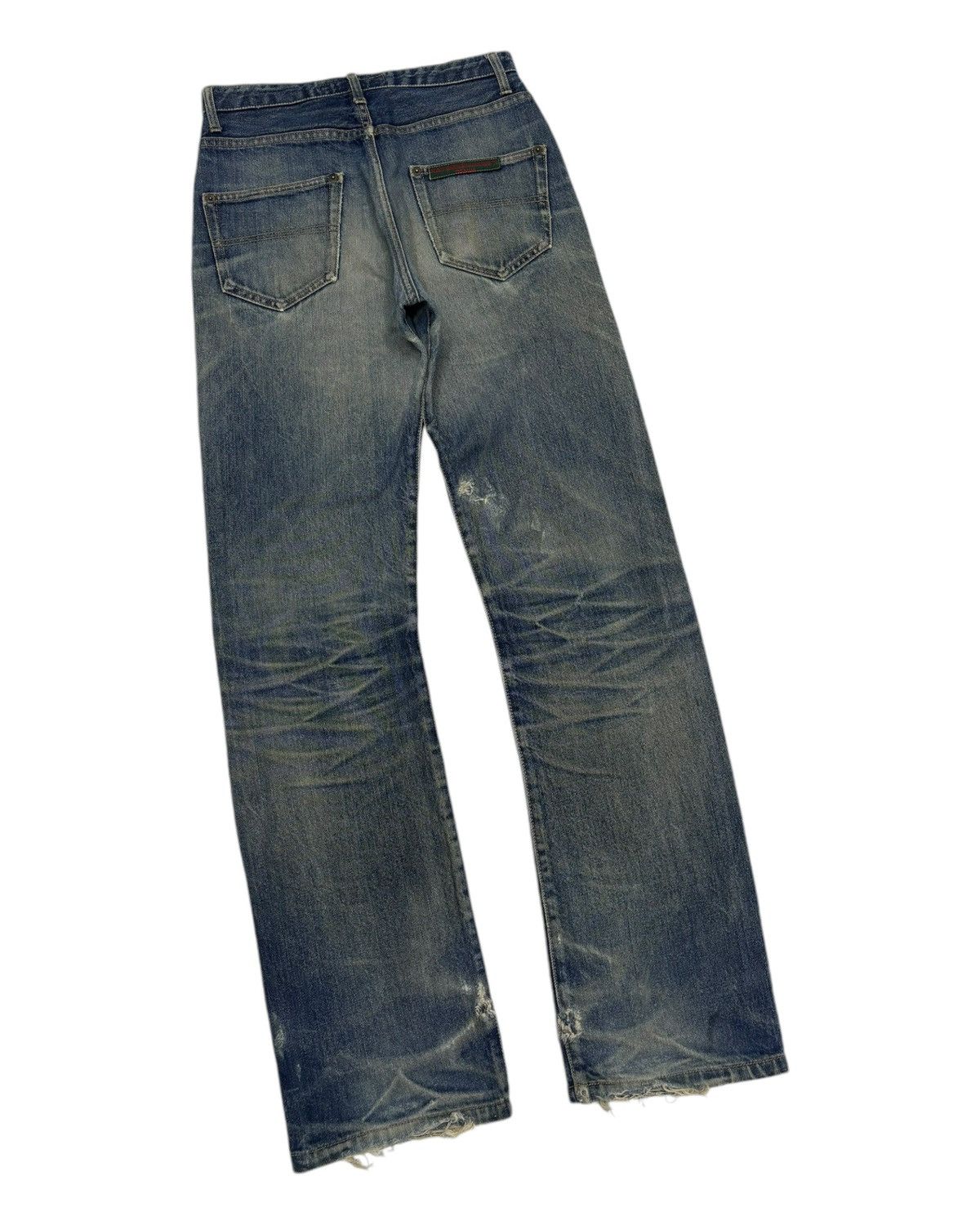 If Six Was Nine 🔥KATHARINE HAMNETT DENIM WHISKER DENIM JEANS Size US 28 / EU 44 - 4 Thumbnail
