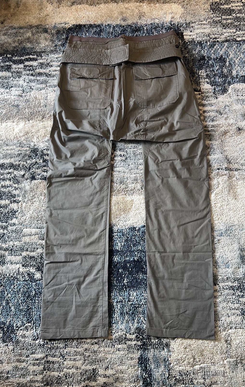 Rick Owens SS10 O&M Creatch Cargo Mainline Velcro