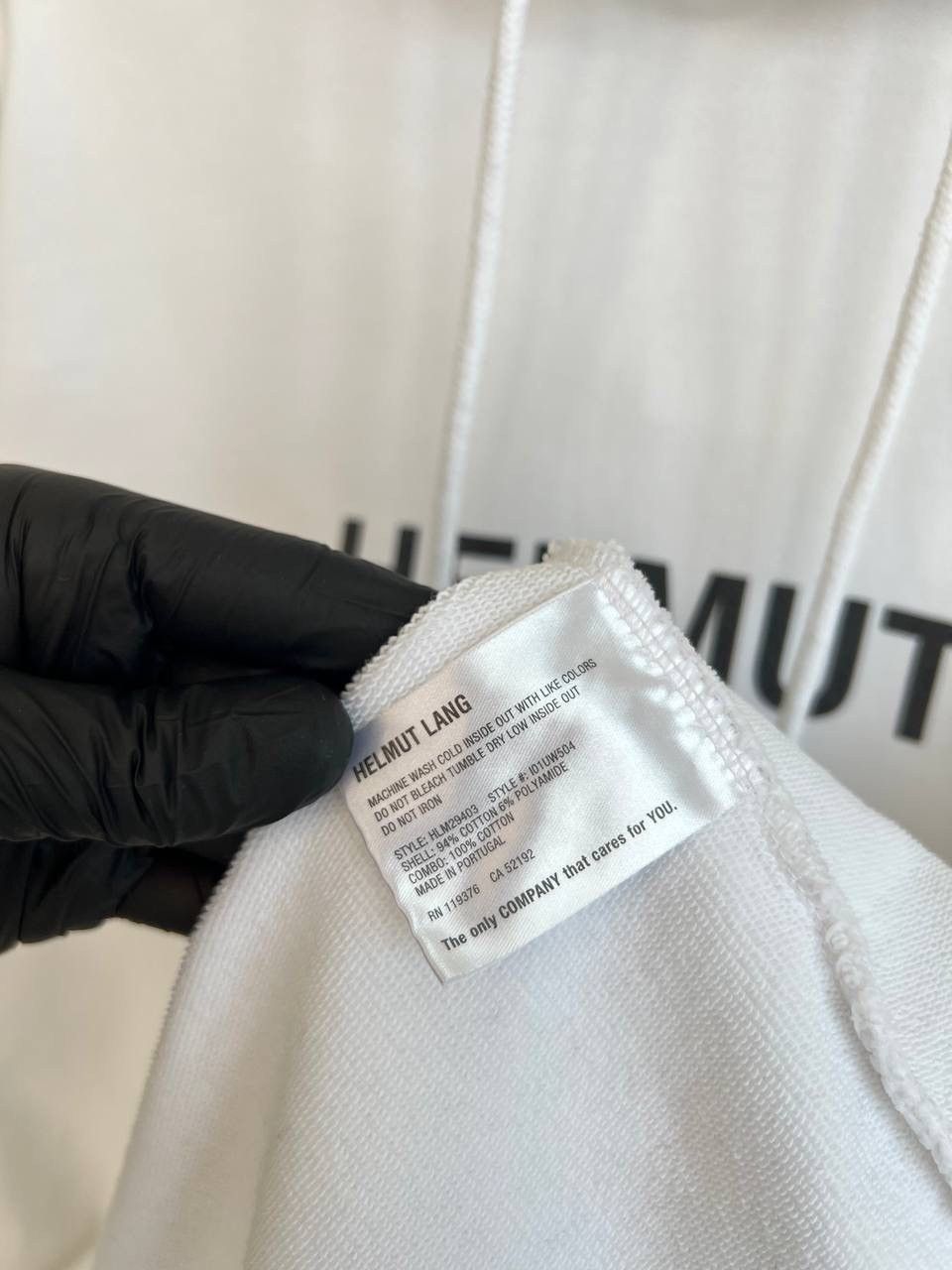 Helmut Lang Helmut Lang Index Hoodie Mens Size M Long Sleeve Sweatshirt Size US M / EU 48-50 / 2 - 14 Thumbnail