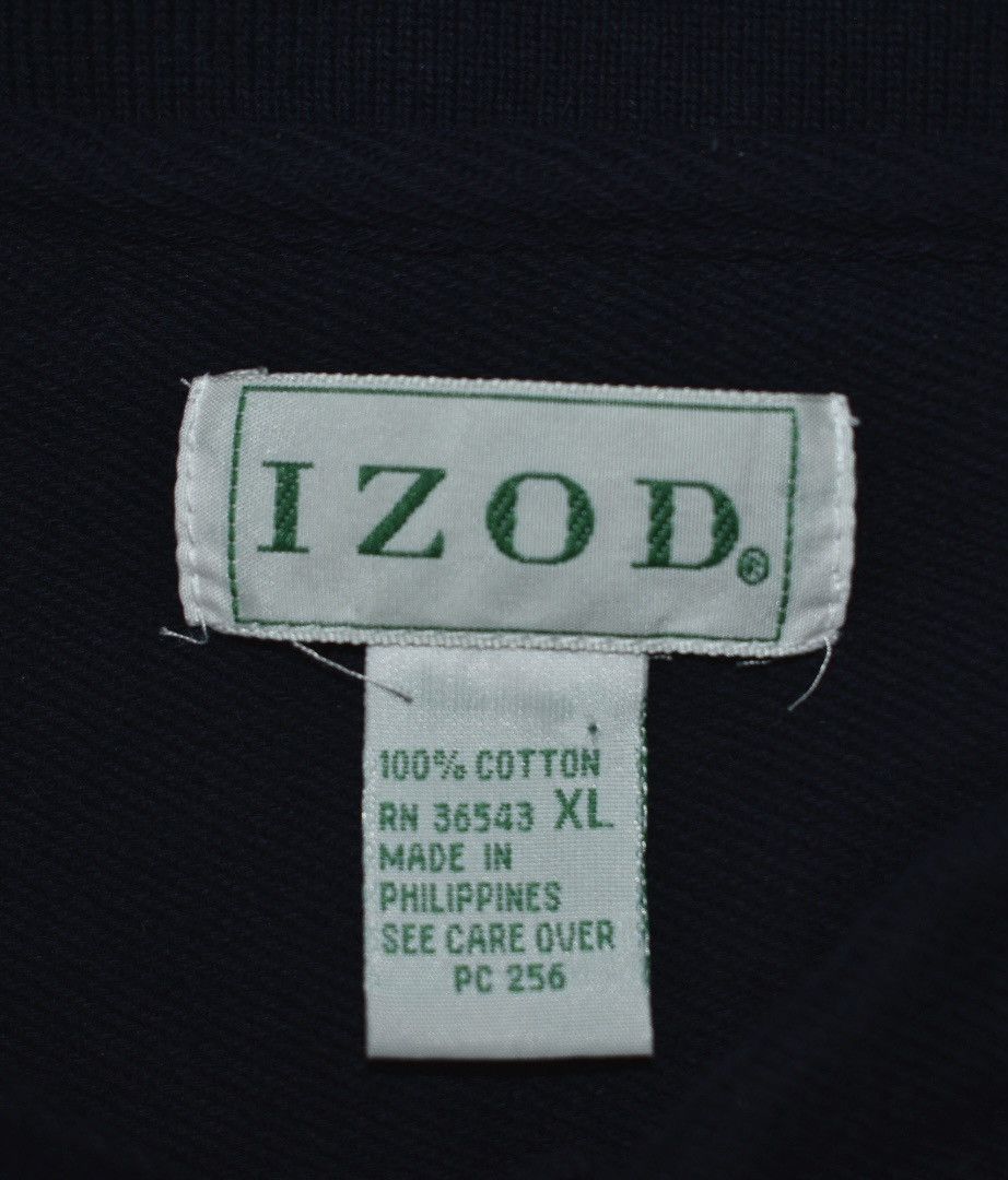 Izod × Vintage Vintage 90s Izod Long Sleeve Polo Shirt (XL) Size US XL / EU 56 / 4 - 6 Thumbnail