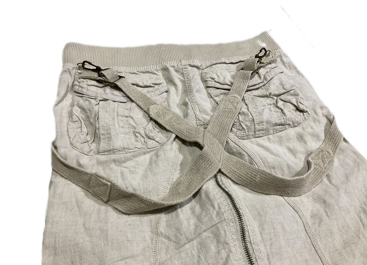 If Six Was Nine × Japanese Brand × Le Grande Bleu (L.G.B.) 🔥Y2K Archived G.O.A Flare Cargo Skirt Suspender Multi Zipper Size 30" / US 8 / IT 44 - 6 Thumbnail