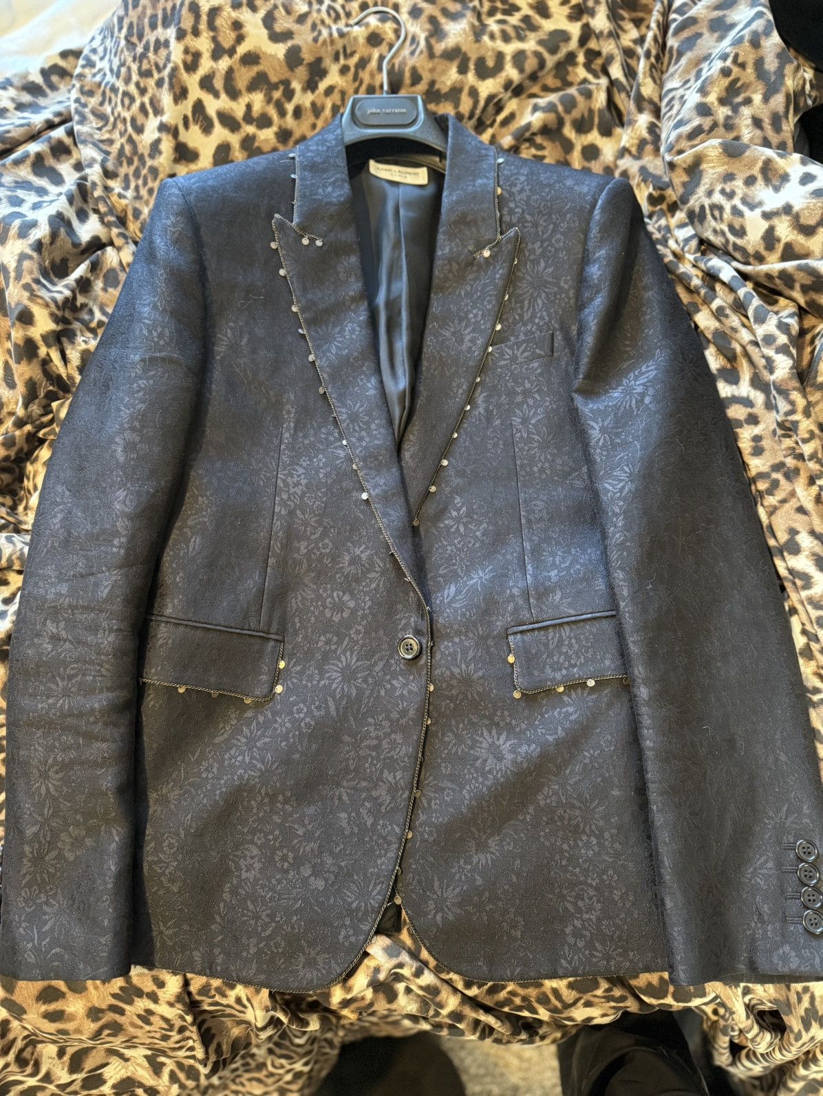 Saint Laurent Paris Saint Laurent Coin Blazer/ suit Size 48R - 1 Thumbnail
