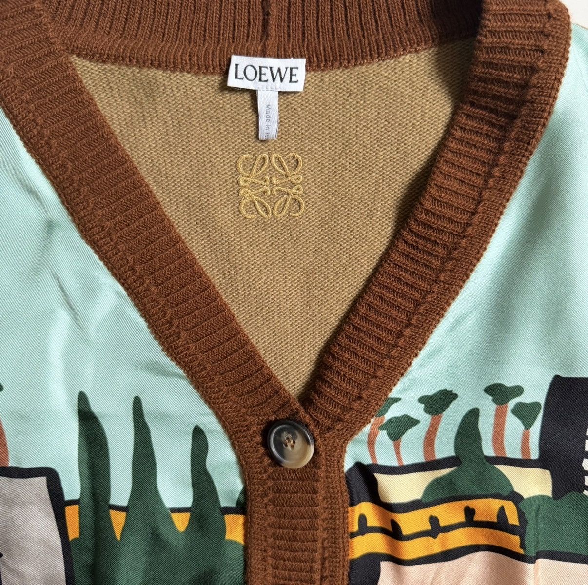 Loewe LOEWE KEN PRICE SILK CARDIGAN Size US S / EU 44-46 / 1 - 8 Thumbnail