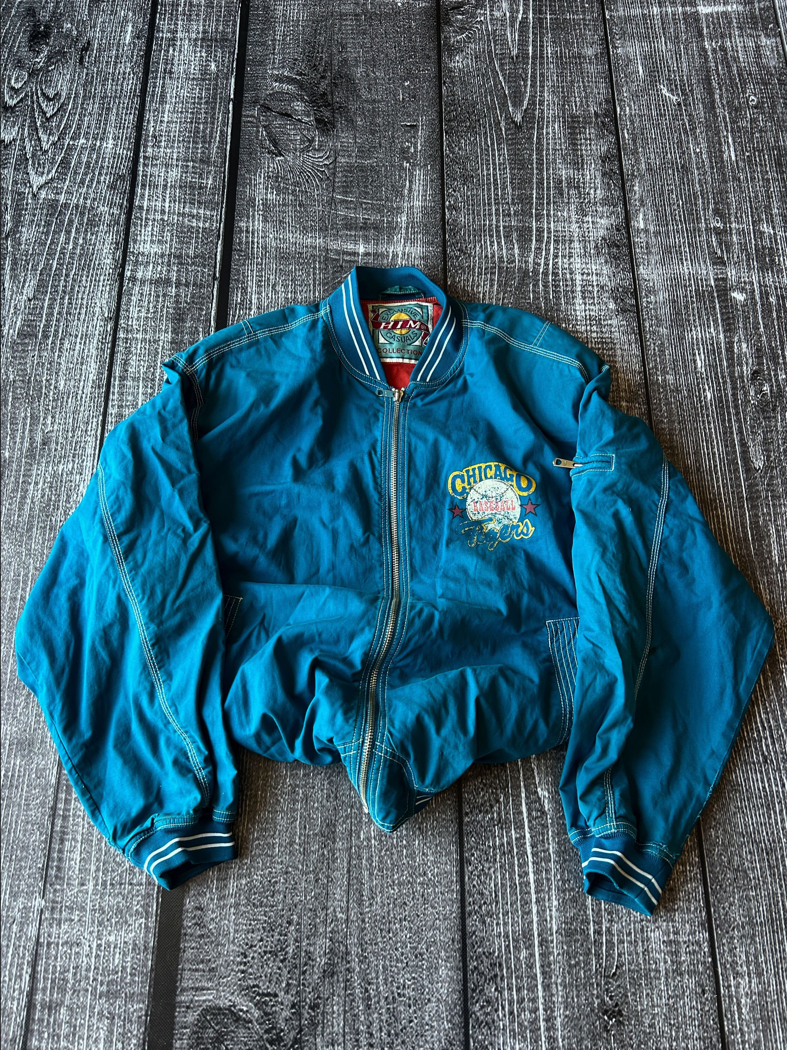 Designer Vintage Streetwear Chicago Tigers Bomber MA1 Jacket 90s Size US L / EU 52-54 / 3 - 2 Thumbnail