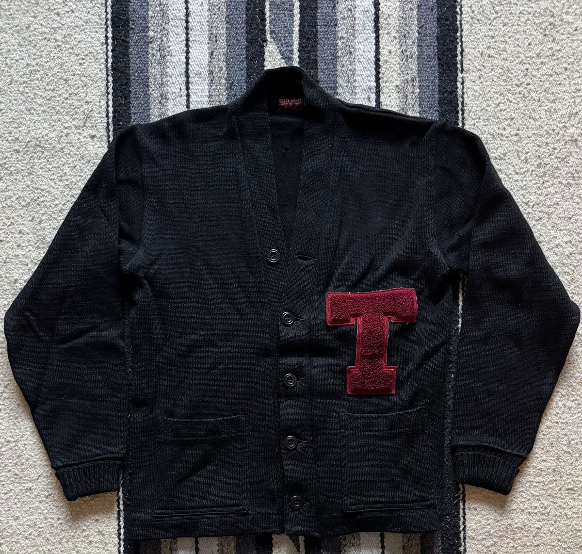 Wilson True Vintage 1940s/1950s Wilson Cardigan Size Medium Size US M / EU 48-50 / 2 - 1 Thumbnail
