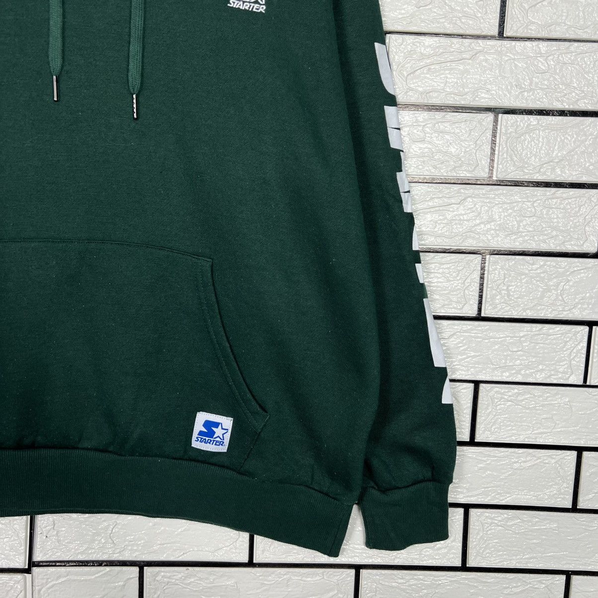 Starter STARTER Sleeve Big Logo Pullover Hoodies #4104-C187 Size US XL / EU 56 / 4 - 9 Thumbnail