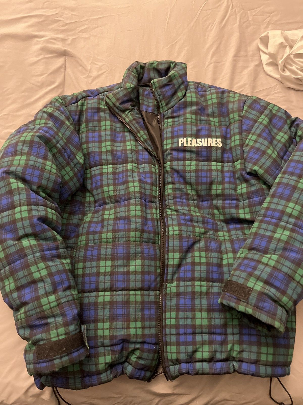 Pleasures Pleasures plaid puffer jacket Size US M / EU 48-50 / 2 - 1 Thumbnail