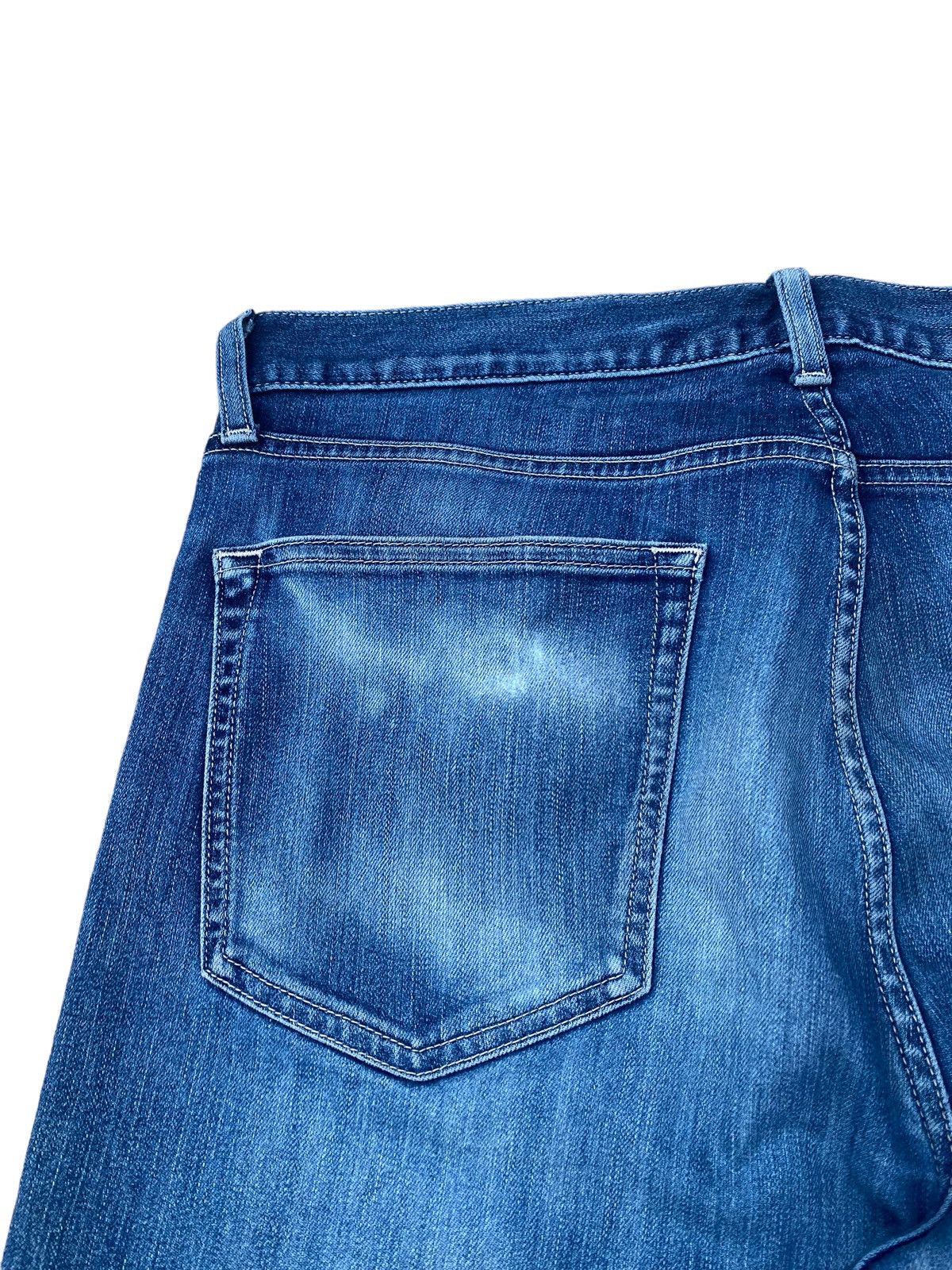 Uniqlo Rework Patchwork Distressed Uniqlo Denim Pant Size US 35 - 6 Thumbnail