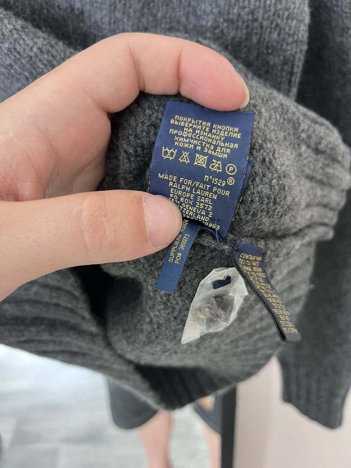 Polo Ralph Lauren Vintage Polo Ralph Lauren Wool Pocke Sweater Size S / US 4 / IT 40 - 7 Thumbnail
