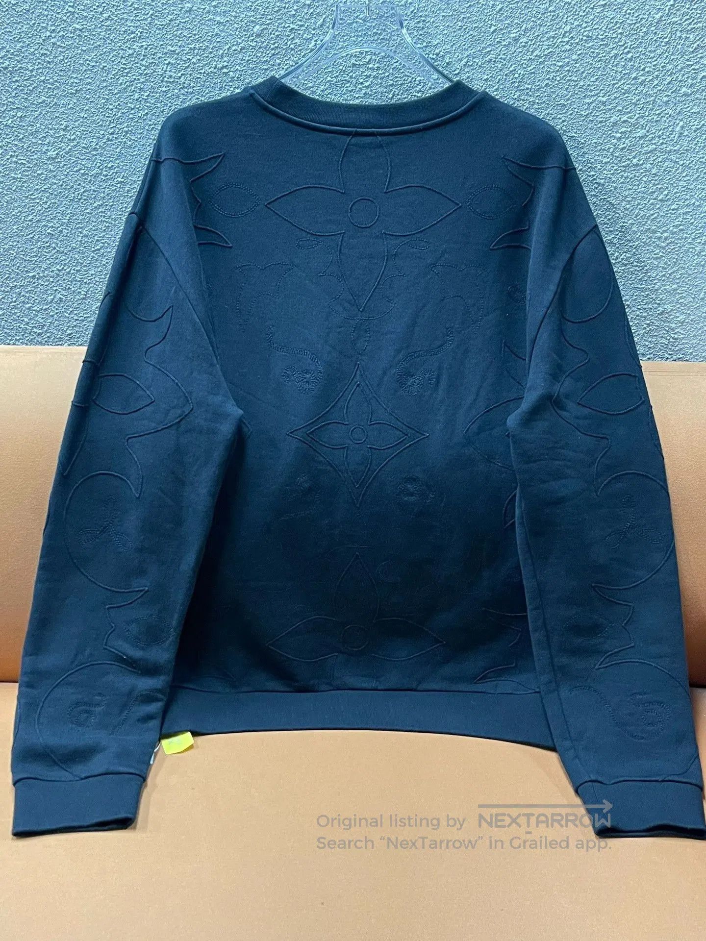 Louis Vuitton LV SS24 Monogram Embroidery Crewneck Sweatshirt. Size US XXL / EU 58 / 5 - 2 Thumbnail
