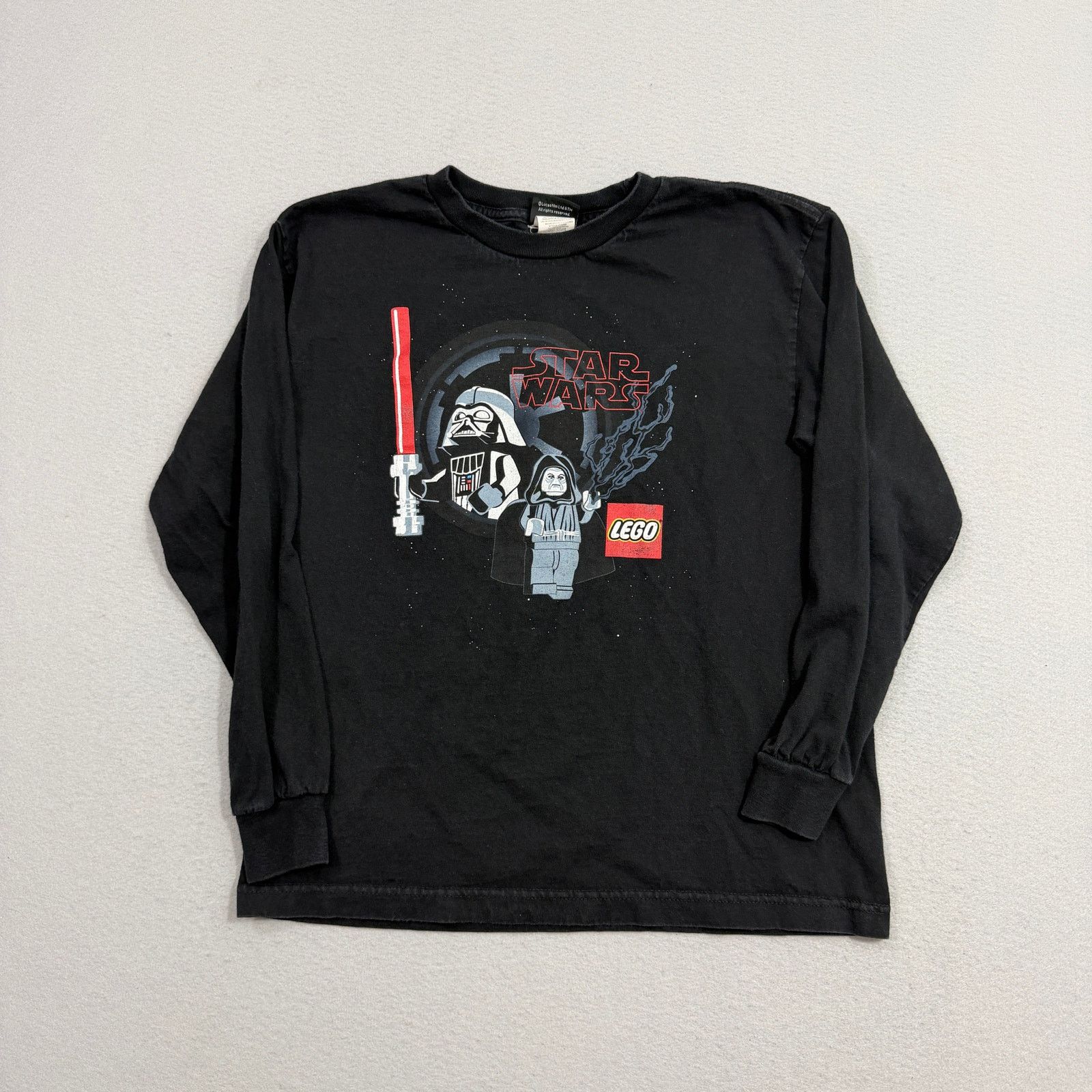 Vintage Vintage Lego Star Wars Promo Long Sleeve Shirt Youth XL y2k Size S / US 4 / IT 40 - 1 Thumbnail