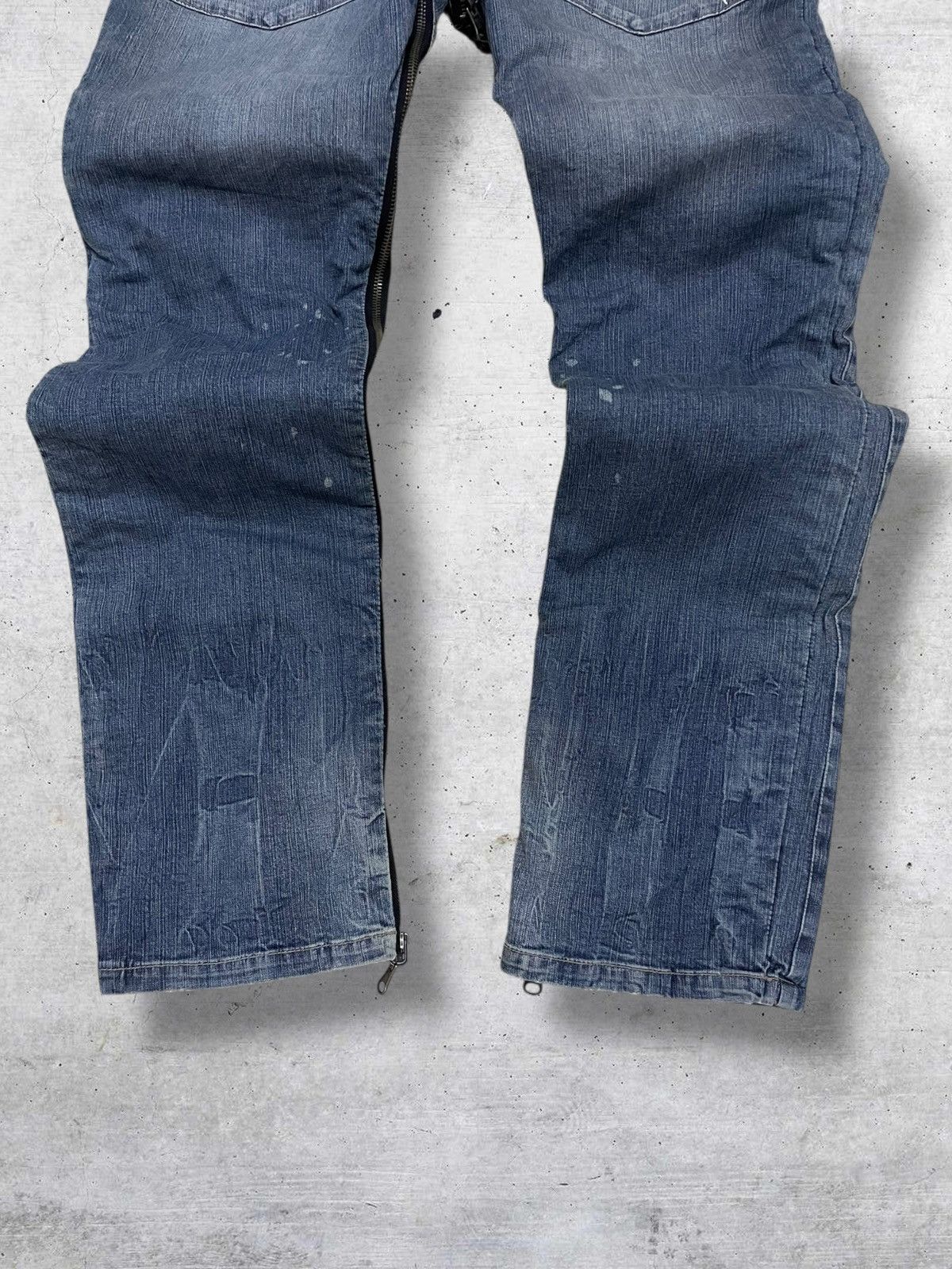PPFM VINTAGE PPFM DESIGNER JAPAN ARCHIVE ANARCHY REVERSIBLE DENIM Size US 32 / EU 48 - 11 Thumbnail