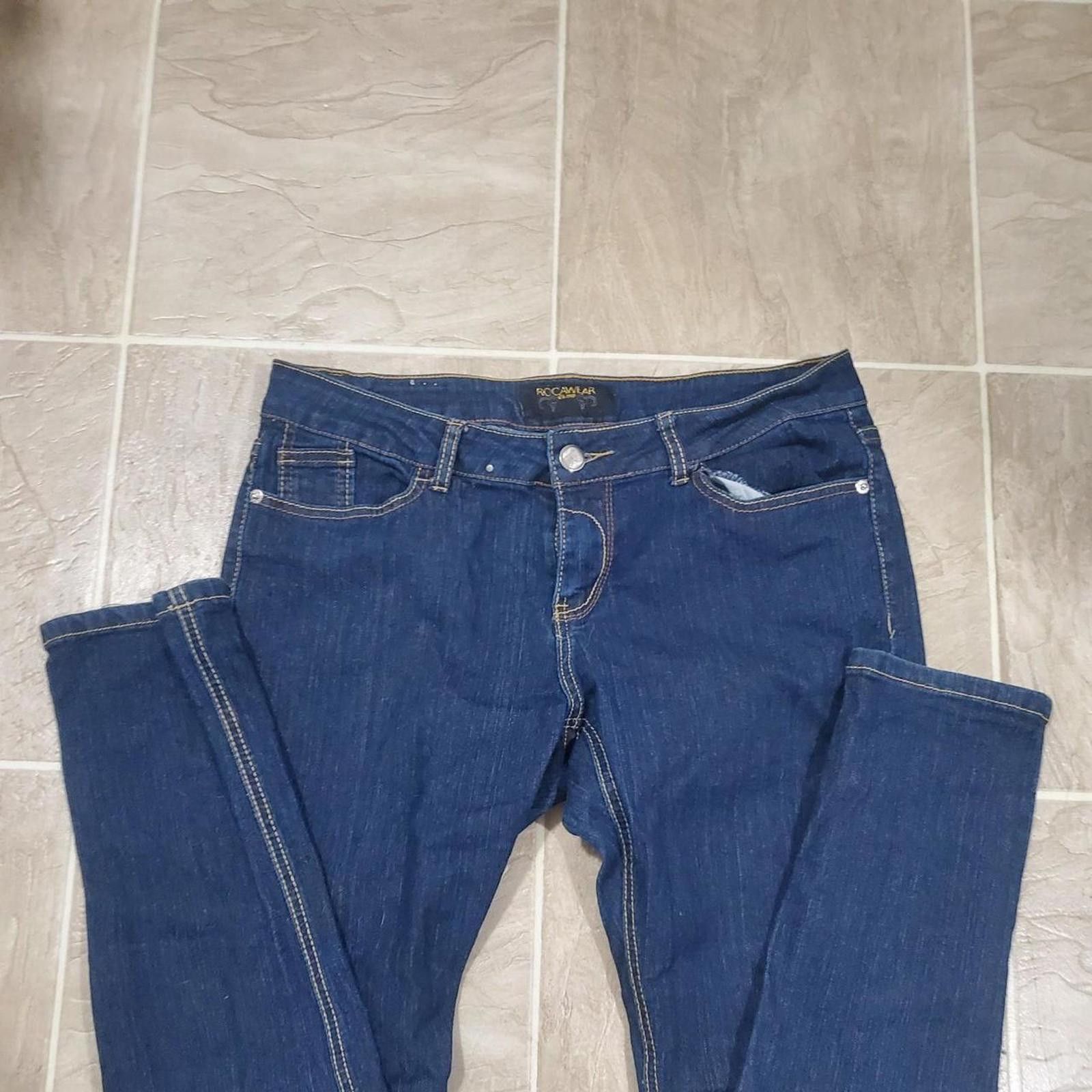 Rocawear Rocawear Women's Navy and Blue Jeans Size 34" / US 12 / IT 48 - 1 Thumbnail