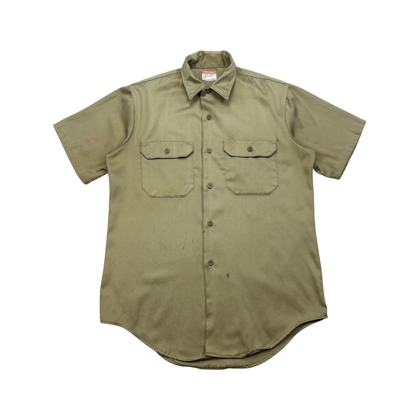 Vintage Vintage 70s Big Mac Penney's Penn Prest Work Shirt Men's M Size US M / EU 48-50 / 2 - 1 Thumbnail