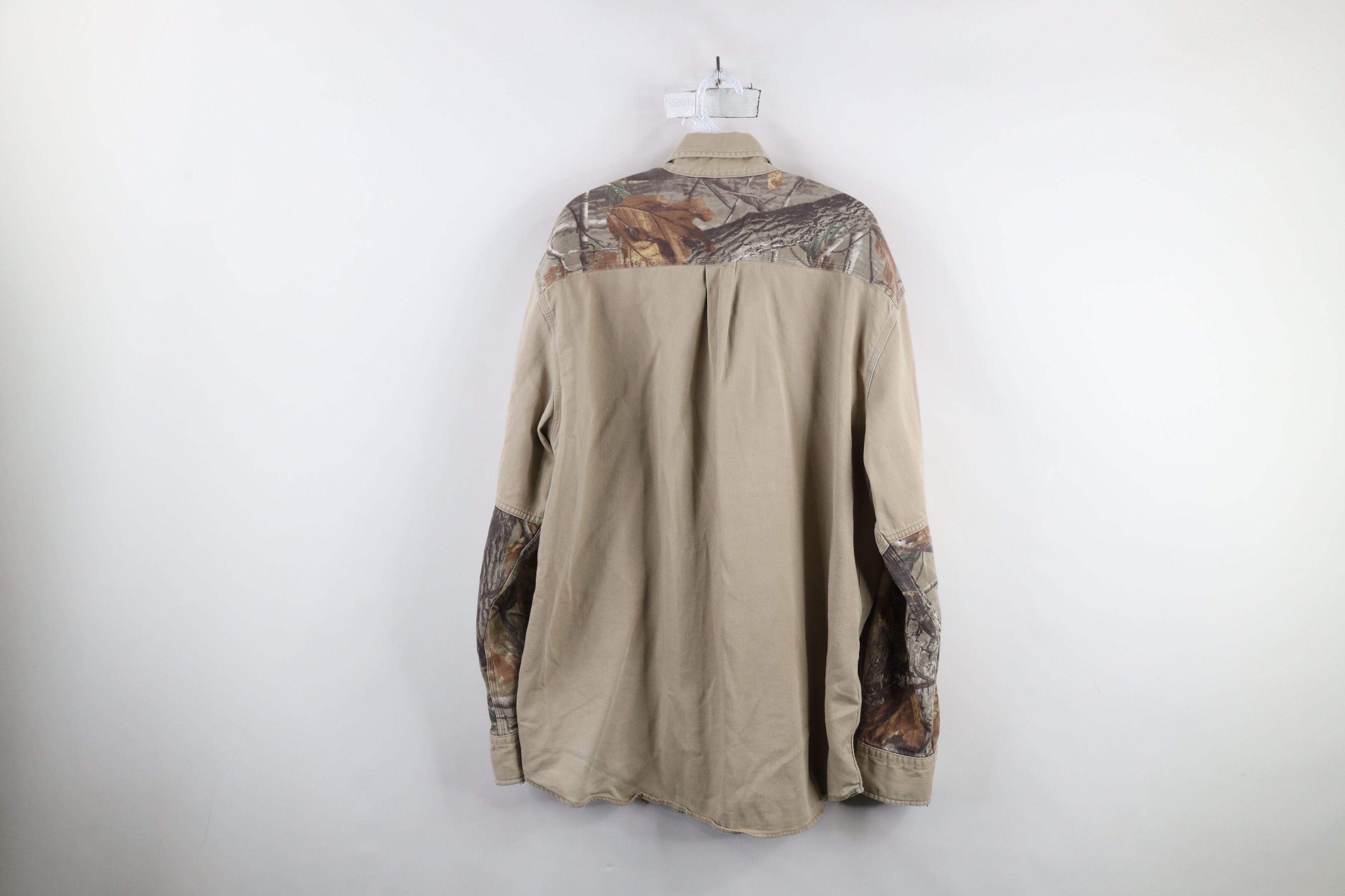 Vintage Vintage Tyndale FR Flame Resistant Camouflage Button Shirt Size US XL / EU 56 / 4 - 16 Thumbnail