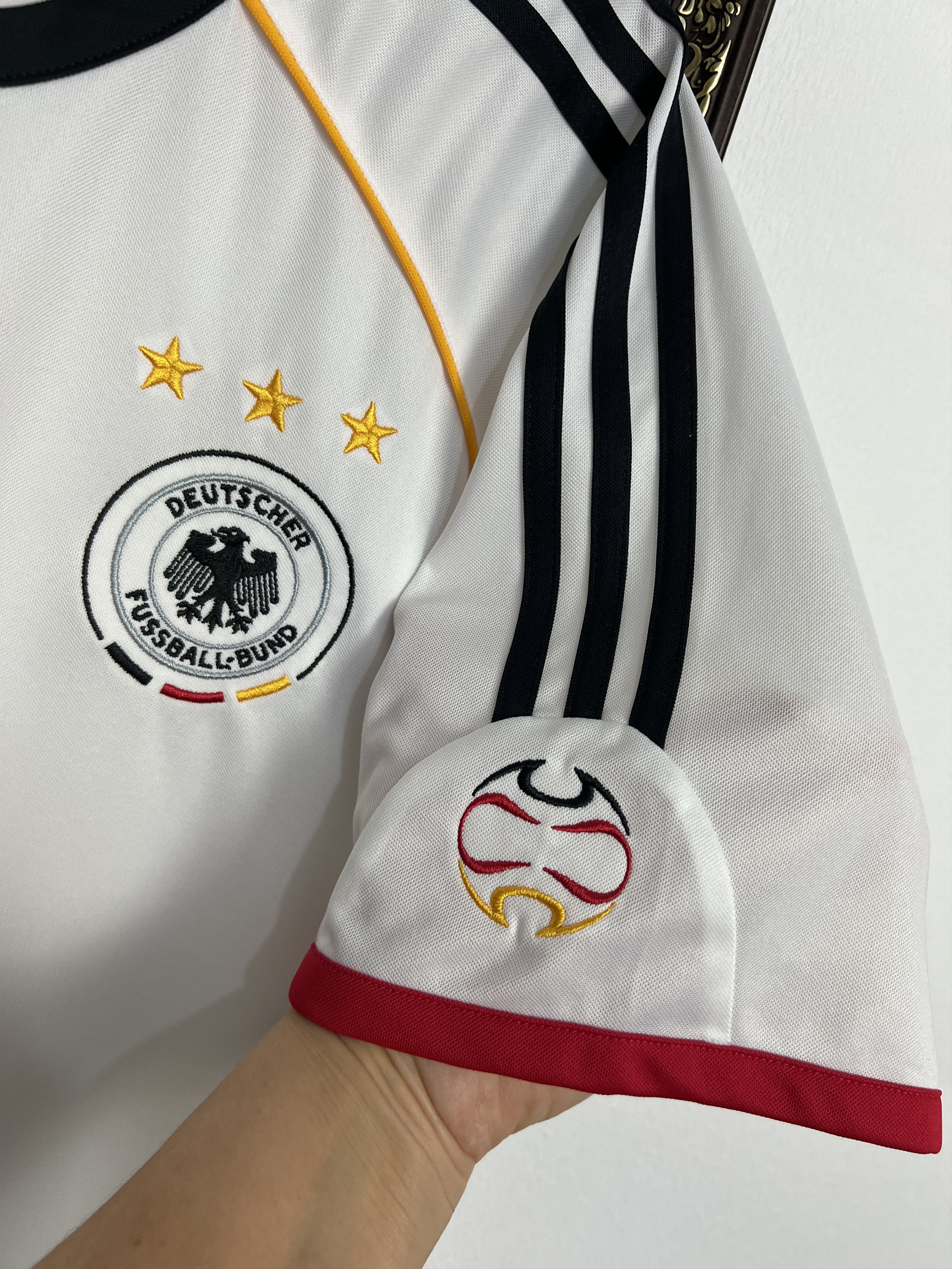 Adidas Germany Home football shirt 2006 Soccer Adidas Jersey Trikot Size US XL / EU 56 / 4 - 4 Thumbnail