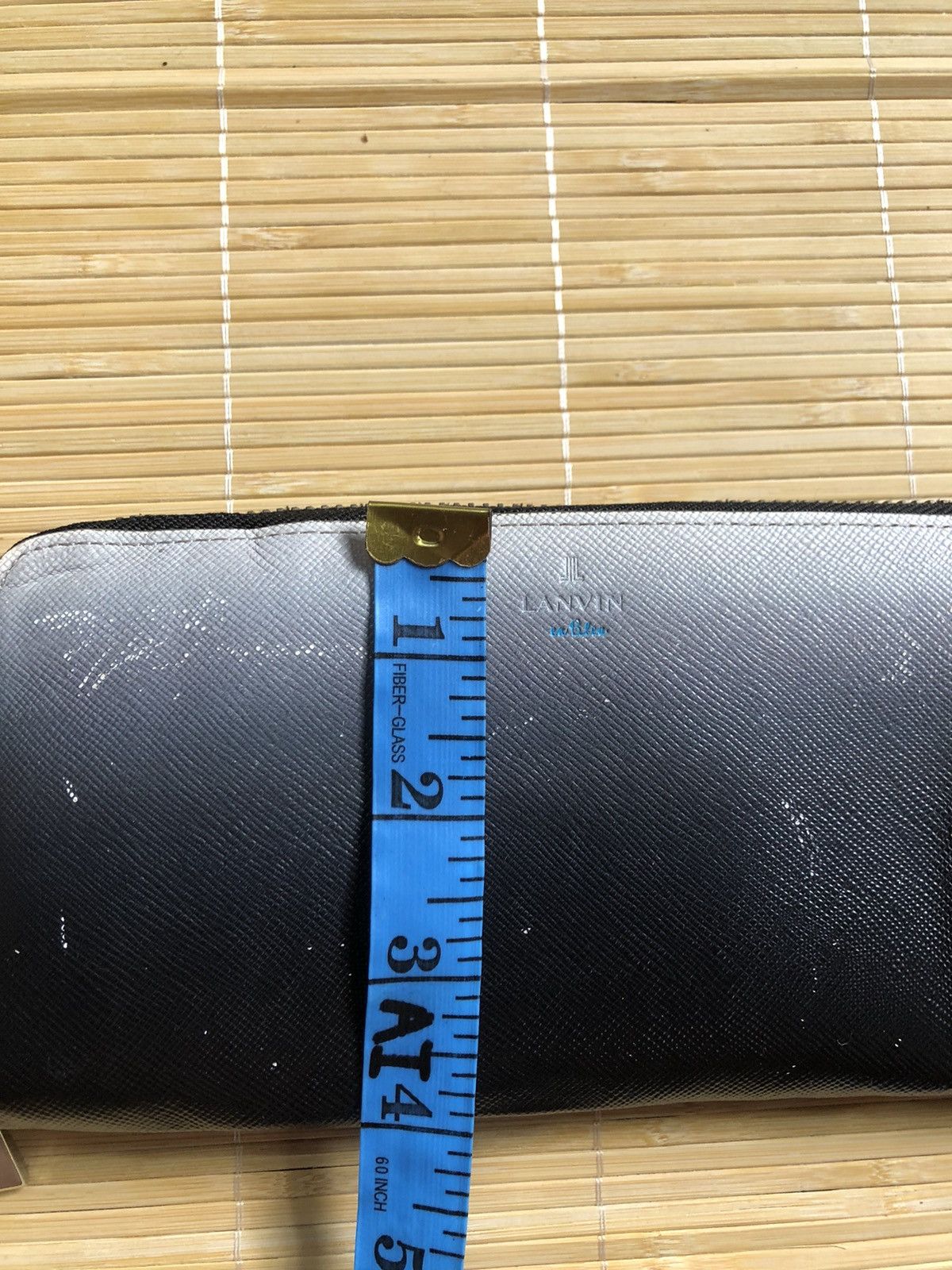 Designer × Lanvin Lanvin en bleu long wallet two tone Size ONE SIZE - 9 Thumbnail
