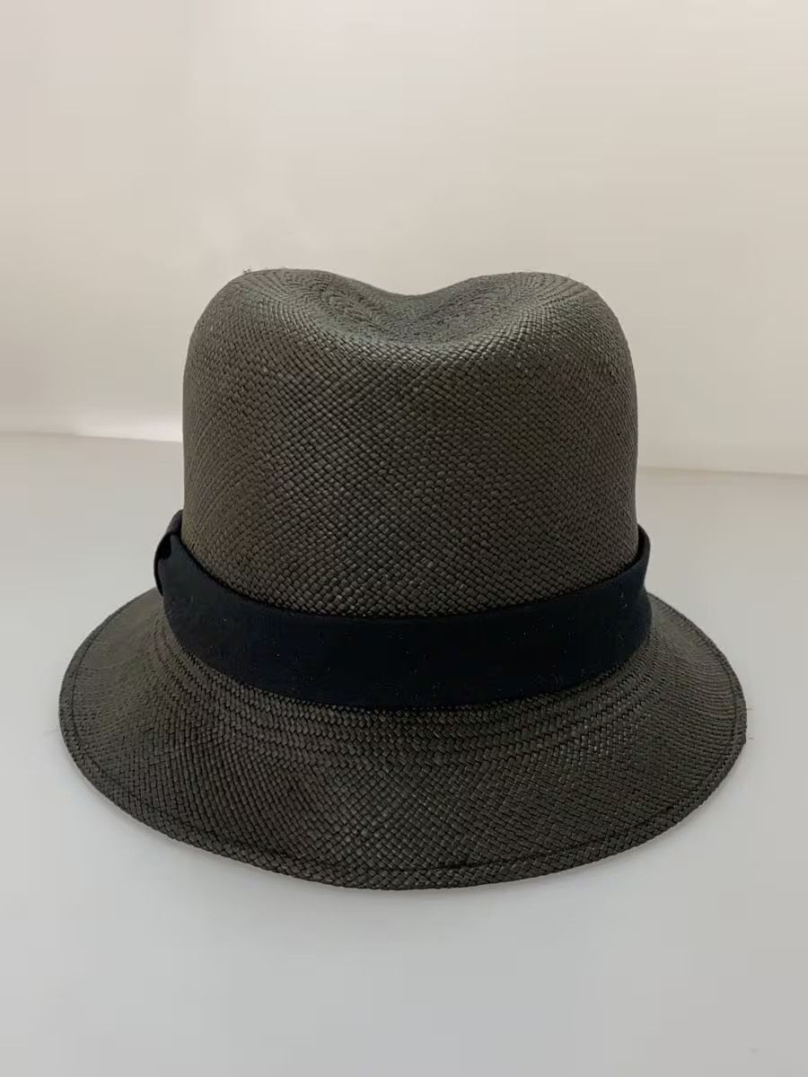 Yohji Yamamoto YOHJI YAMAMOTO Natural Grass/Black/Solid/Hat Size ONE SIZE - 3 Thumbnail