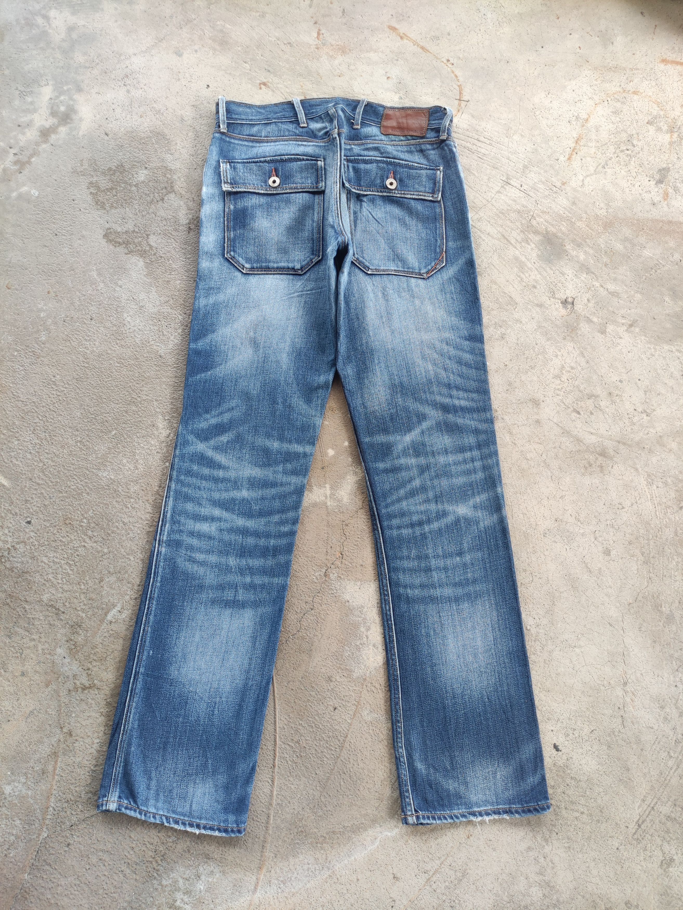 Banana Republic Vintage Banana Republic Denim Distressed Faded Denim Size US 30 / EU 46 - 9 Thumbnail
