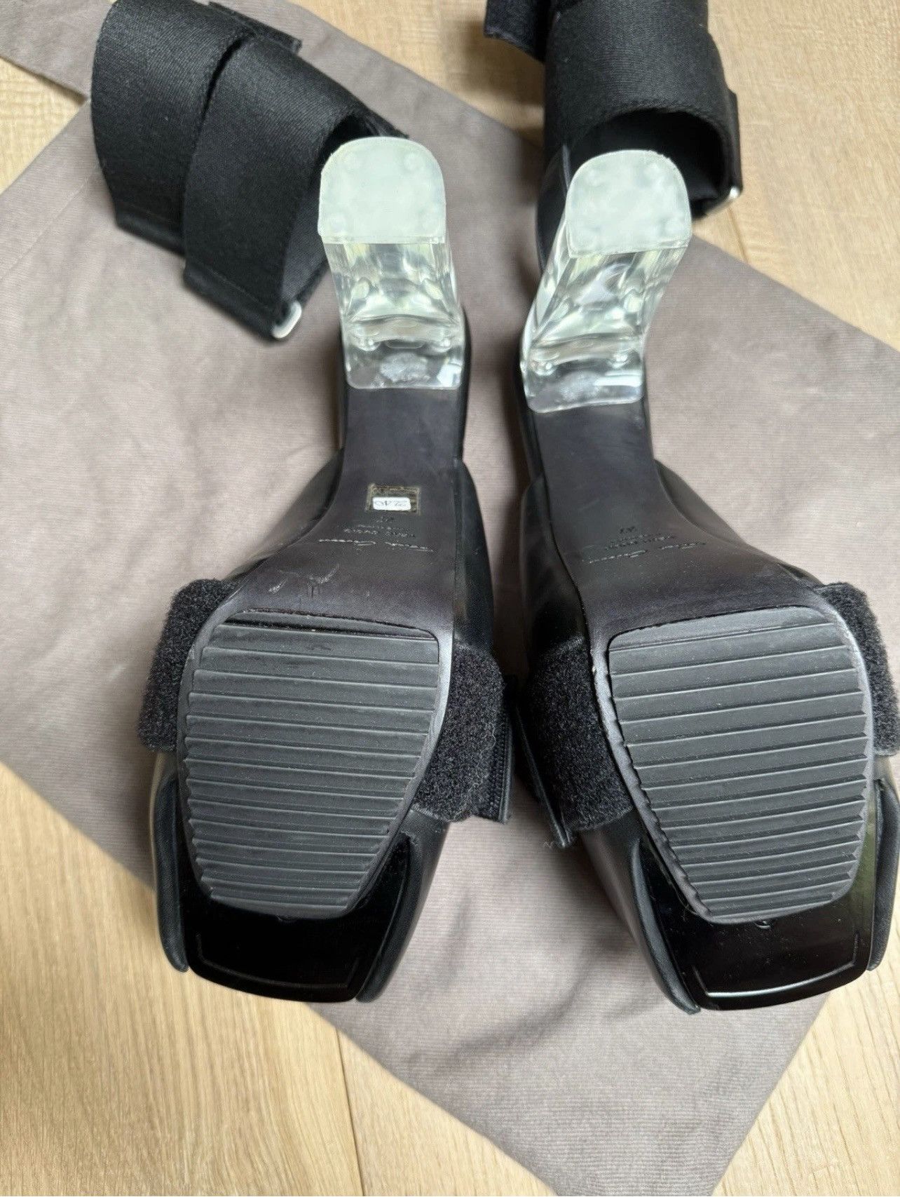 Rick Owens Rick Owens Kiss Sandals 37 RO01D2838LLP 90 Black BNWOB US 5 Size US 6 / IT 36 - 5 Thumbnail