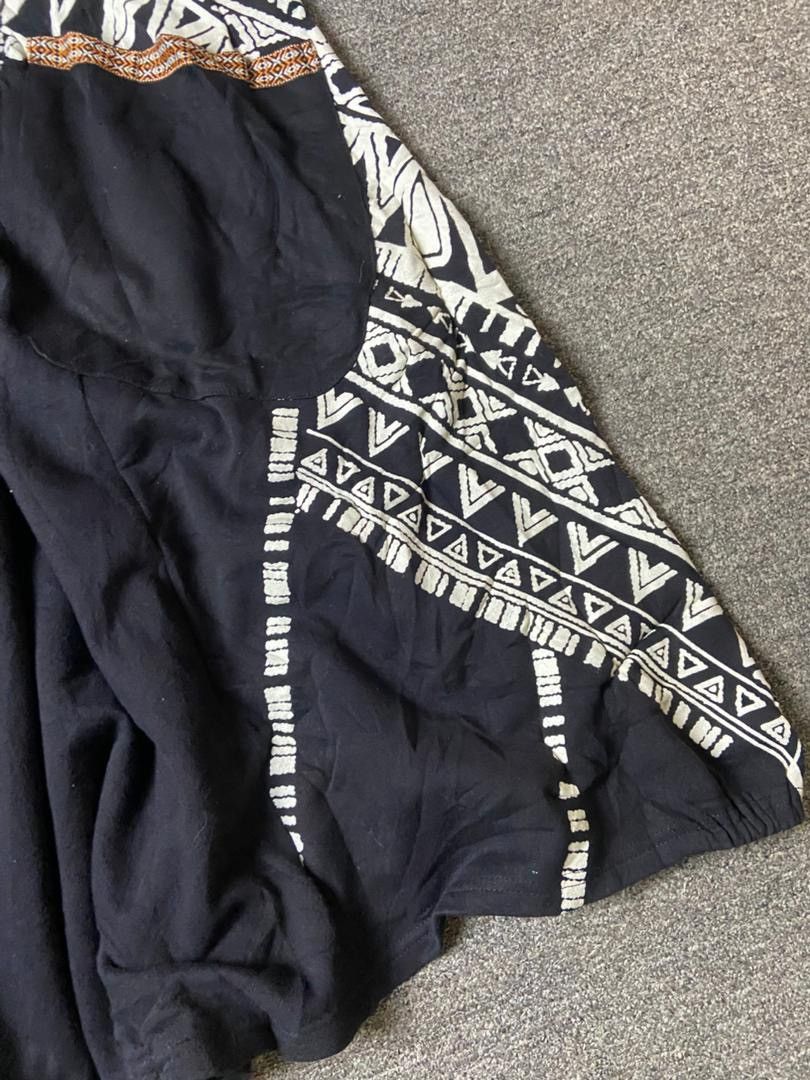 Japanese Brand Amina Brand Sleeveless Dress with Geometric Design (178) Size XS / US 0-2 / IT 36-38 - 8 Thumbnail