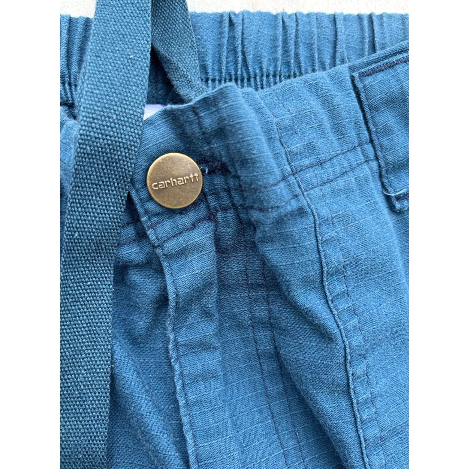Carhartt VINTAGE Carhartt Pants Women Blue/Green Cargo S Hospital Nurse ER Workwear Size 28" / US 6 / IT 42 - 3 Thumbnail