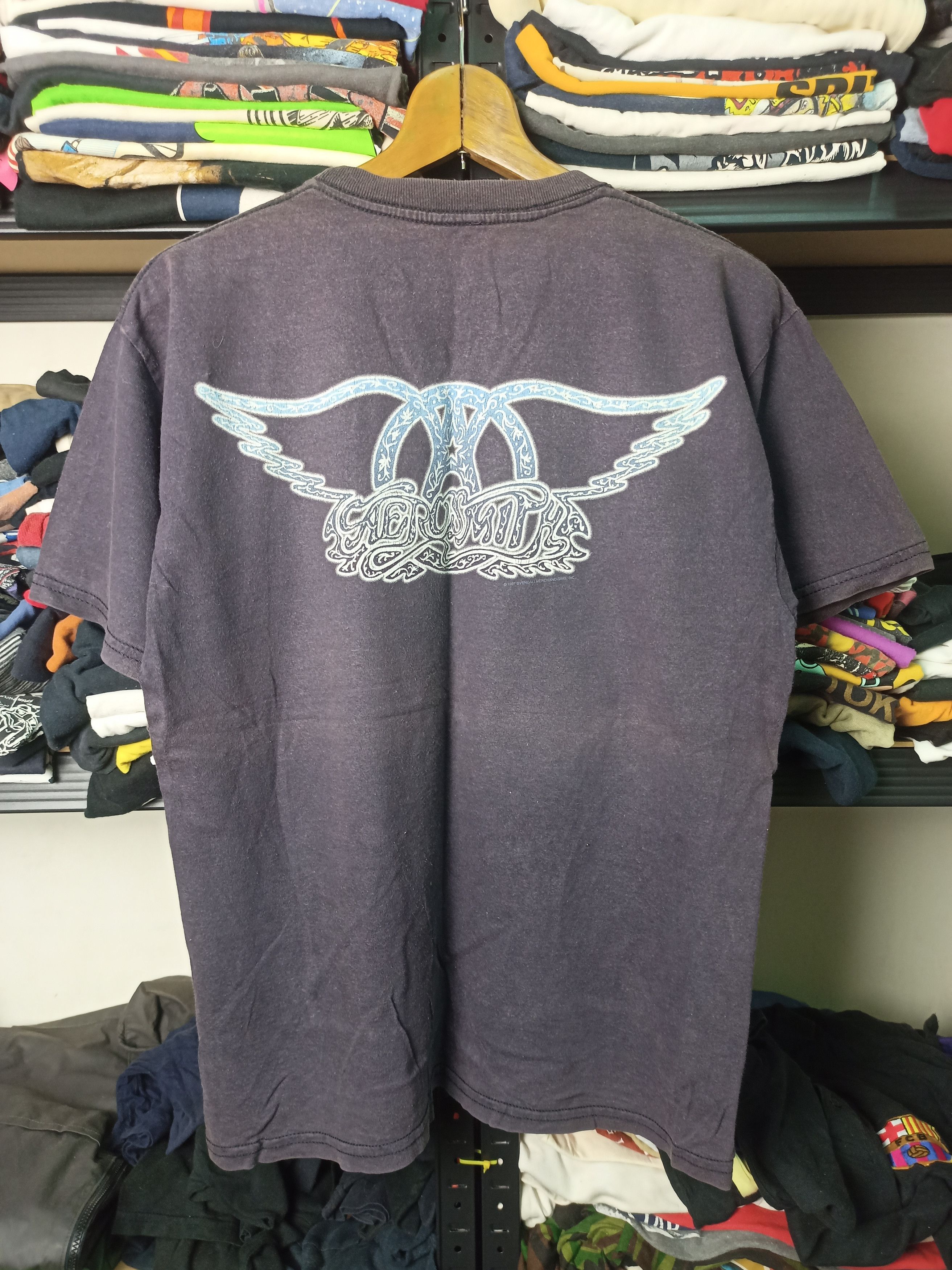 Band Tees × Vintage Vintage 90s Aerosmith 1997 Size US M / EU 48-50 / 2 - 5 Thumbnail