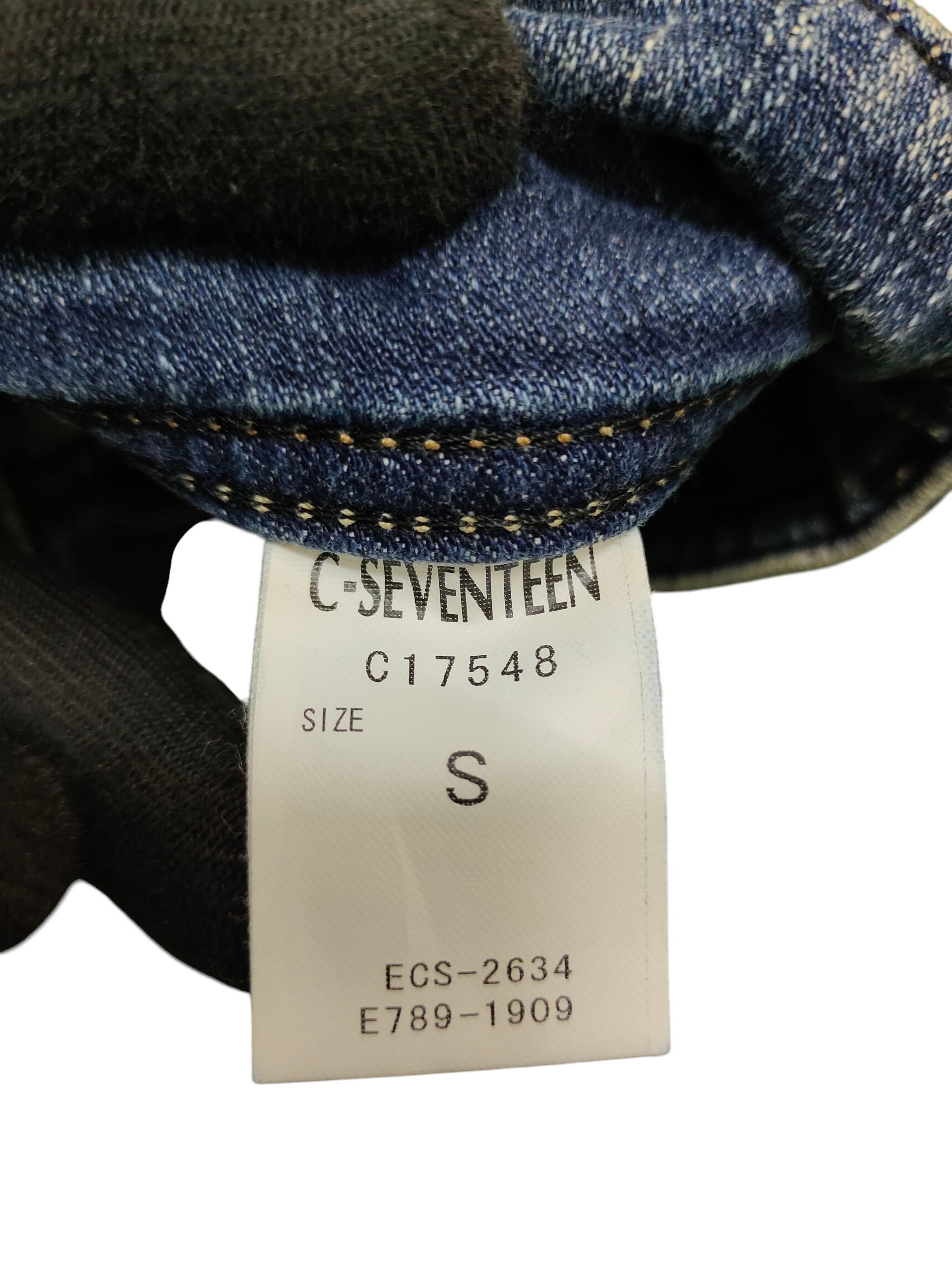 If Six Was Nine Flare Jeans C-Seventeen Clawmark Denim Bootcut Low Rise Size US 28 / EU 44 - 9 Thumbnail