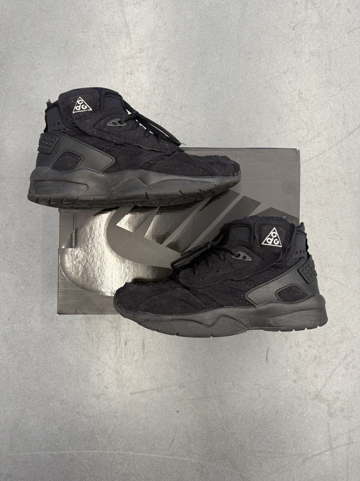 Comme des Garcons × Nike 2018 Nike Air Mowabb Comme des Garçons Black Size US 7.5 / EU 40-41 - 1 Thumbnail
