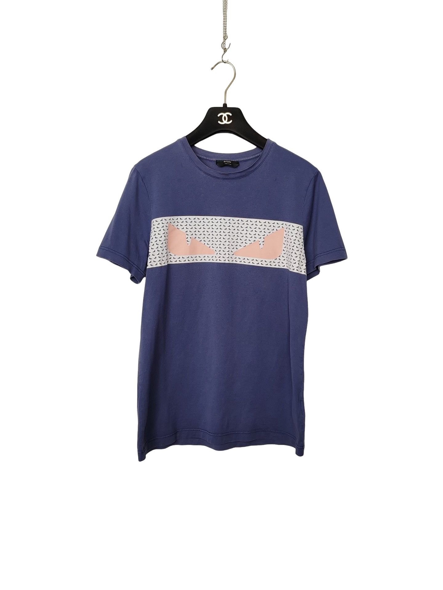 Fendi Fendi Monster Eye Short Sleeve T-Shirt Size S Size US S / EU 44-46 / 1 - 1 Thumbnail