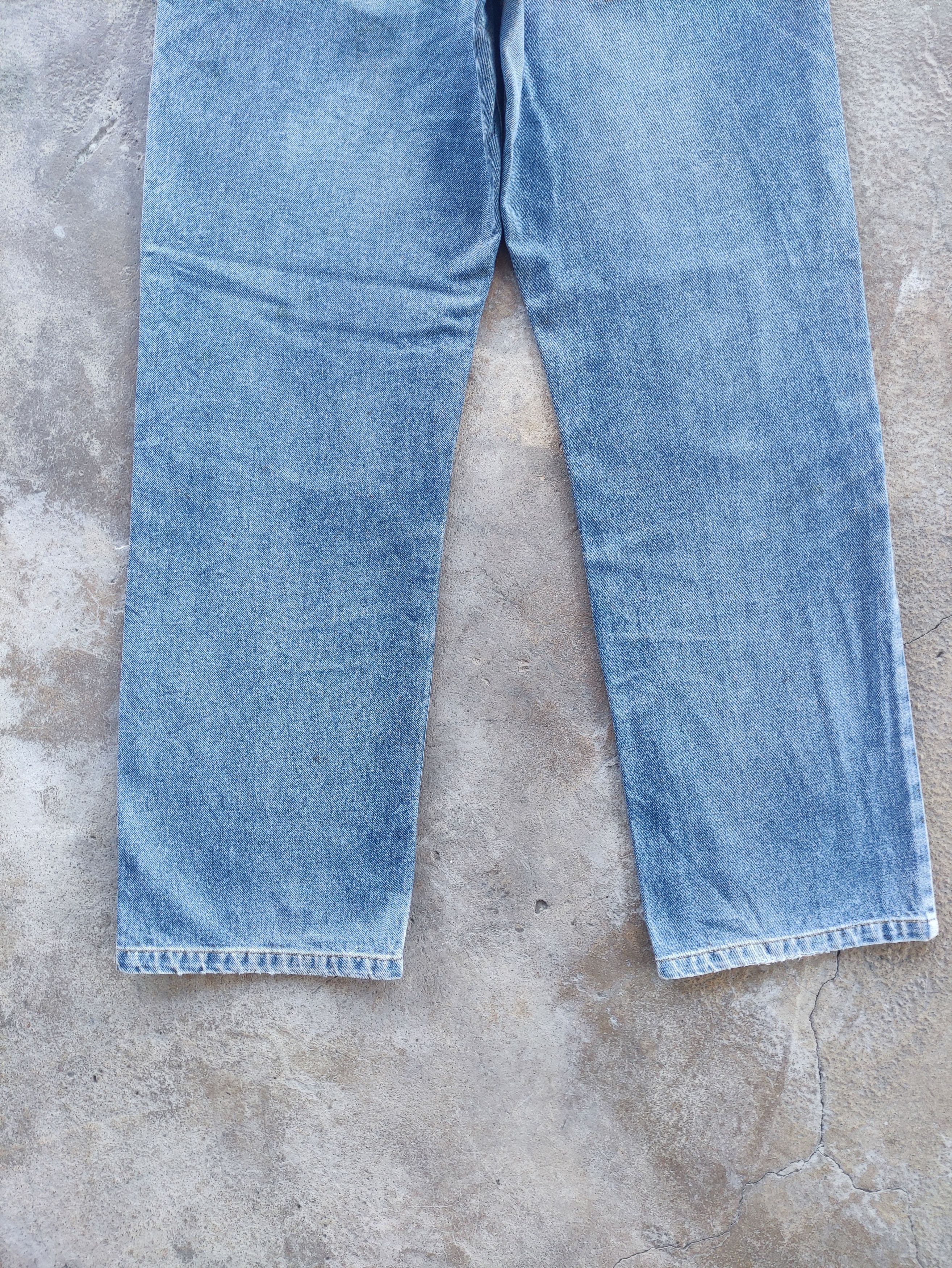 Japanese Brand × Jean × Vintage Vintage Japanese Jeans Baggy Denim Distressed Faded Pants Size US 34 / EU 50 - 11 Thumbnail