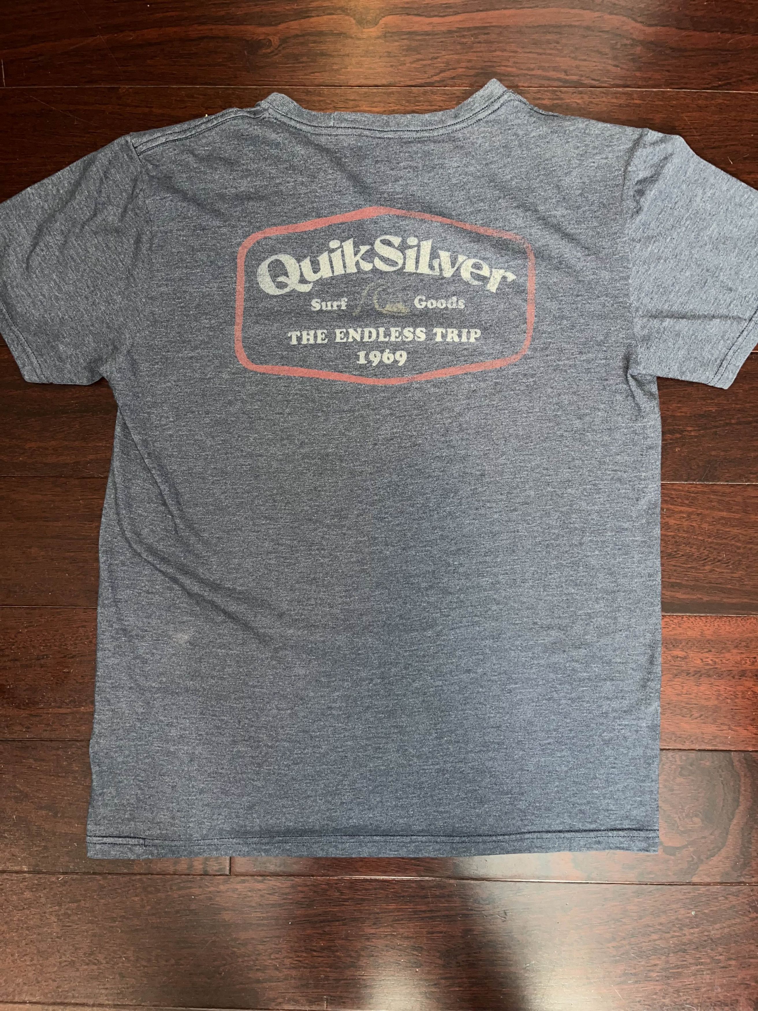 Quicksilver × Quiksilver × Vintage Y2K QuikSilver Faded Shirt Size US M / EU 48-50 / 2 - 1 Thumbnail