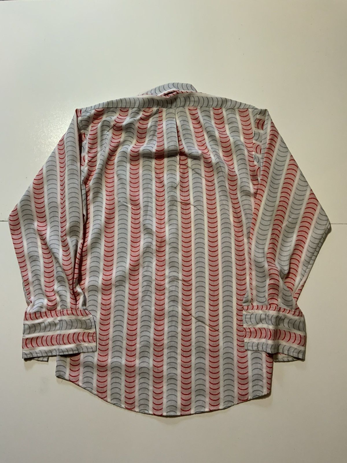 Vintage Vintage 60s 70s Kingly Fifth Avenue Mod Atomic Button Shirt Size US M / EU 48-50 / 2 - 2 Thumbnail