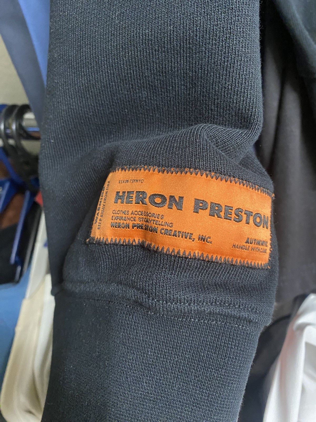 Heron Preston Heron Preston Halftone Heron Crewneck Sweatshirt Size US L / EU 52-54 / 3 - 4 Thumbnail