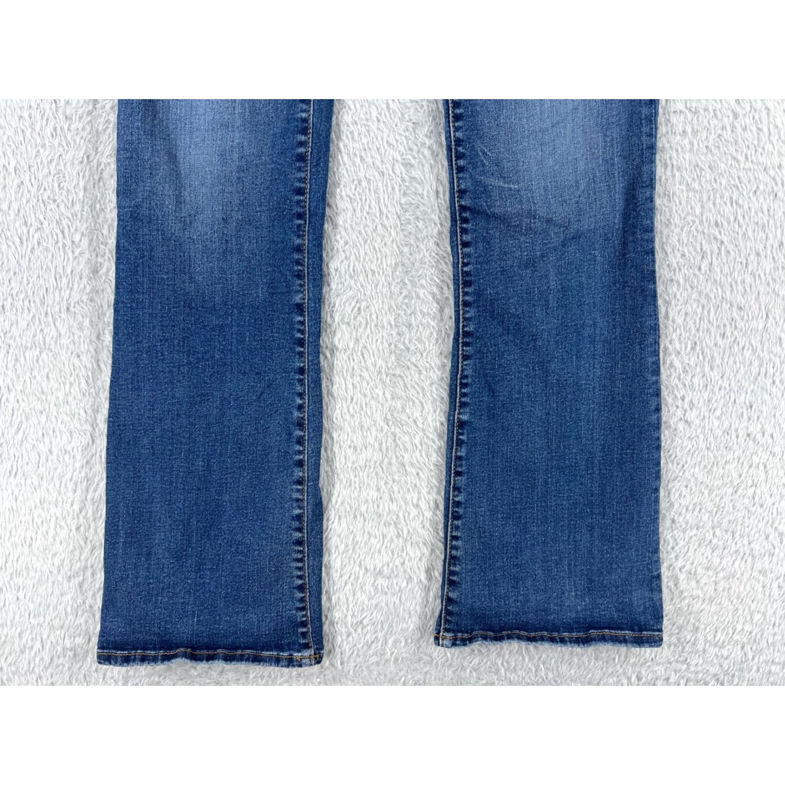 Vintage KUT from the Kloth Jeans Women Bootcut 2 Blue Denim Low Rise 26x31 Cotton Size 26" / US 2 / IT 38 - 2 Thumbnail