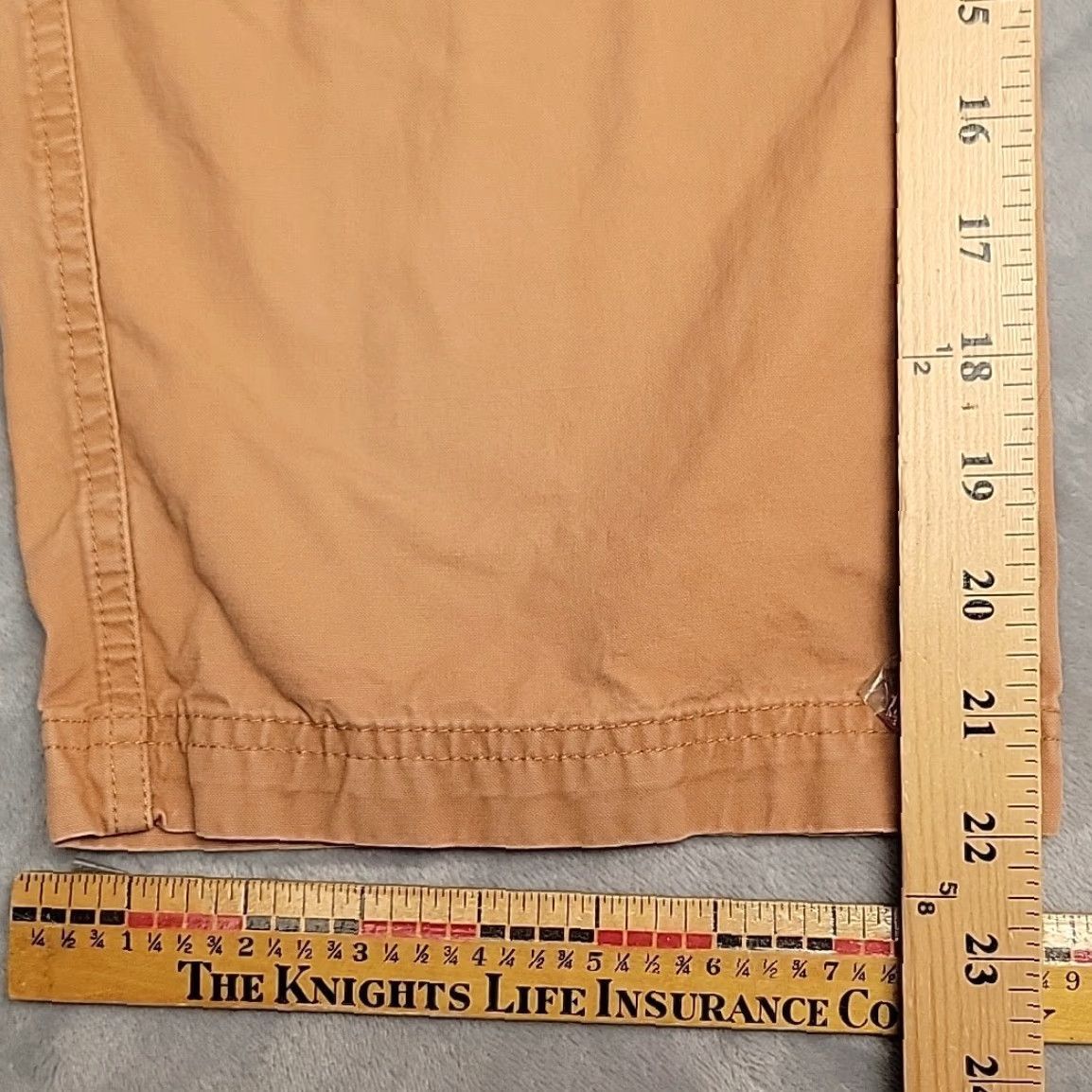 Mountain Hardwear VINTAGE Mountain Hardwear Pants Womens 10 Orange 100% Cotton Outdoor Comfort Hiking Capri Cropped Womens Size 32" / US 10 / IT 46 - 8 Thumbnail