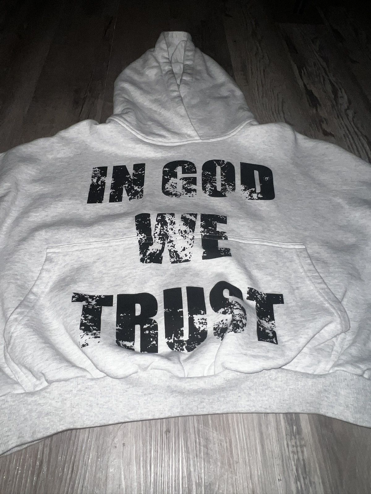 Vintage IN GOD WE TRUST HOODIE Size US M / EU 48-50 / 2 - 3 Thumbnail