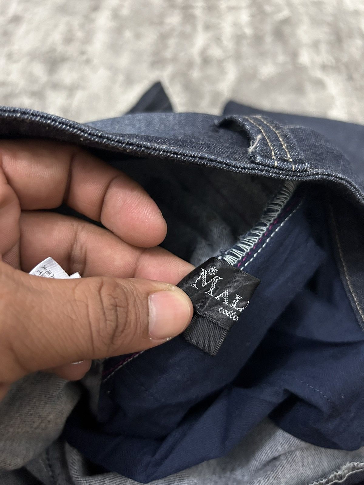 If Six Was Nine × Le Grande Bleu (L.G.B.) × Tornado Mart Maliani Mudwash Studded Boot Cut Jeans Size US 28 / EU 44 - 13 Thumbnail