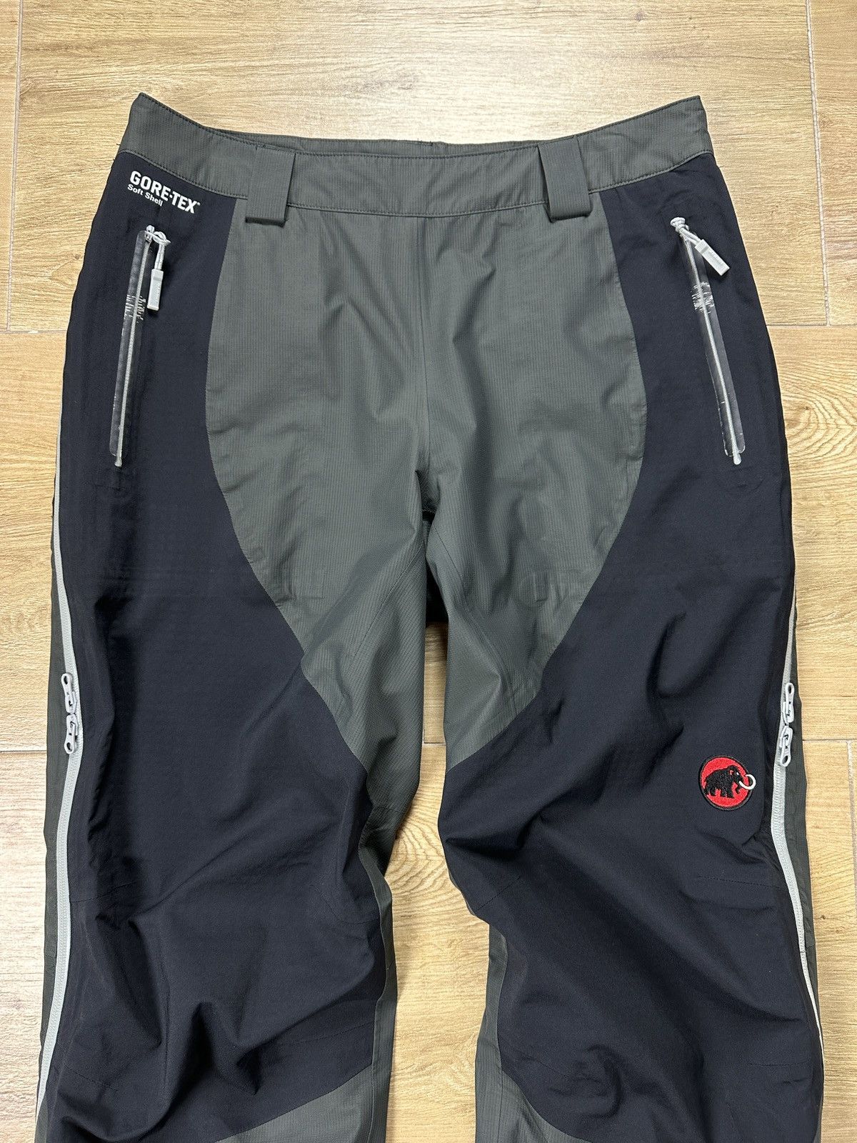 Mammut × Vintage Vintage Mammut Gore-Tex SoftShell Hiking Outdoor Ski Pants W Size 38" / US 16 / IT 52 - 2 Thumbnail