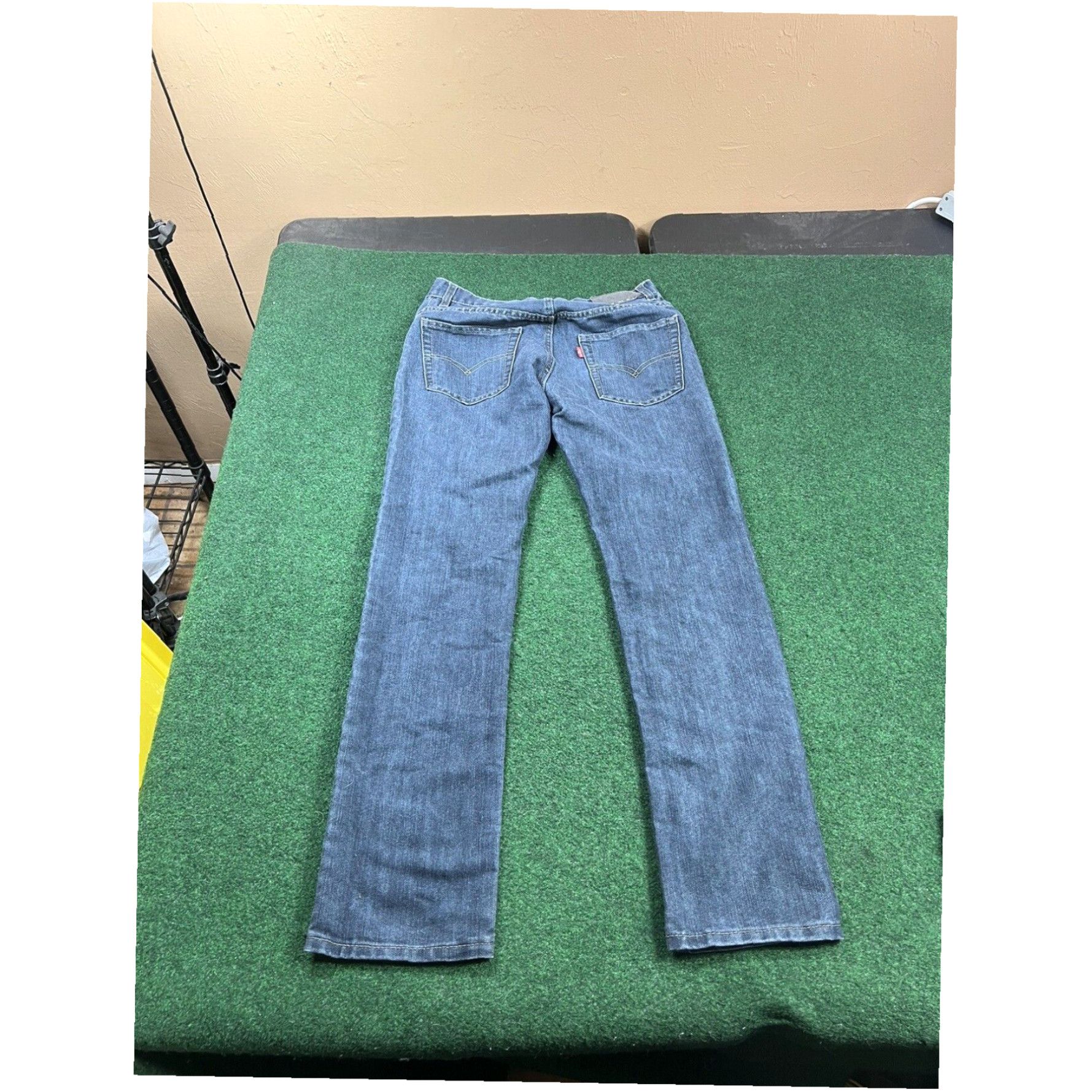 Levi's Levi's 511 Slim Jeans Youth 18 Reg Blue Denim Pants Medium Wash Bottoms Casual Size 40" / US 18 - 1 Thumbnail