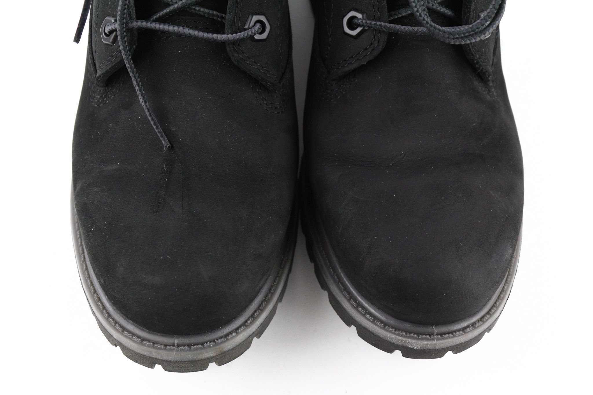 Timberland A17VM UK7 Black Leather Almond Ortholite 79872 Size US 9 / IT 39 - 4 Thumbnail
