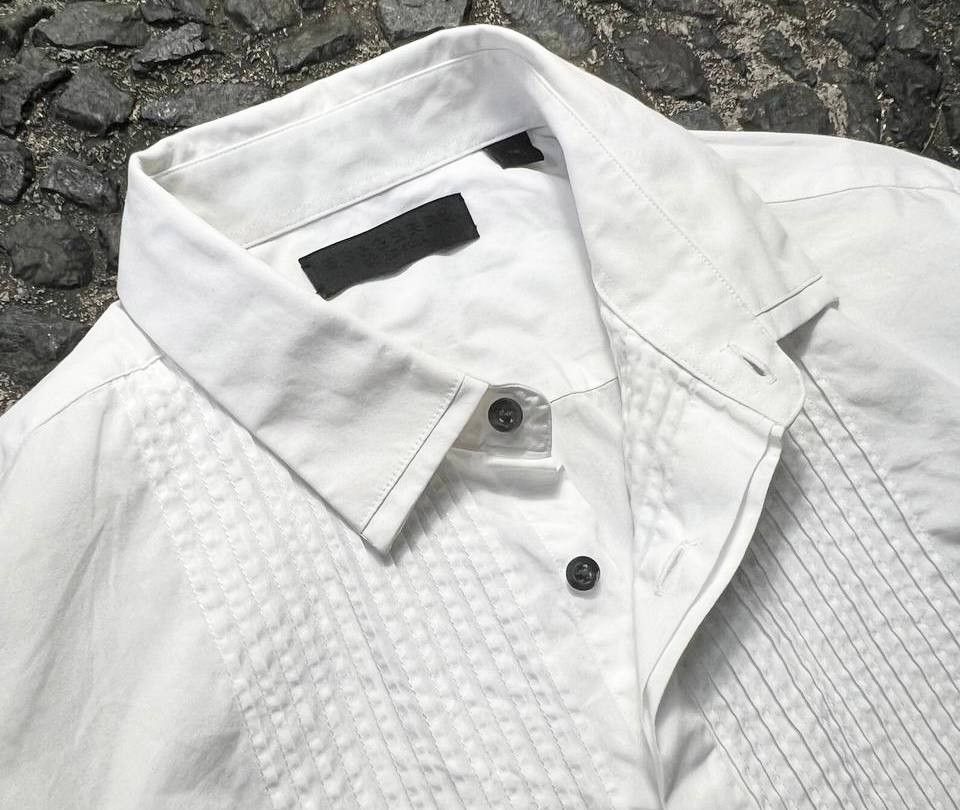 Burberry Prorsum Burberry Prorsum - Front Pleated Shirt Size US M / EU 48-50 / 2 - 6 Thumbnail