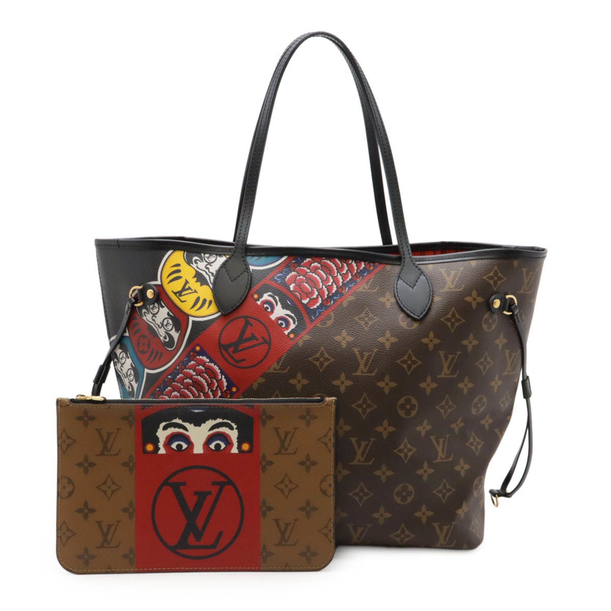 Louis Vuitton Monogram Neverfull MM Tote Bag Shoulder Yamamoto