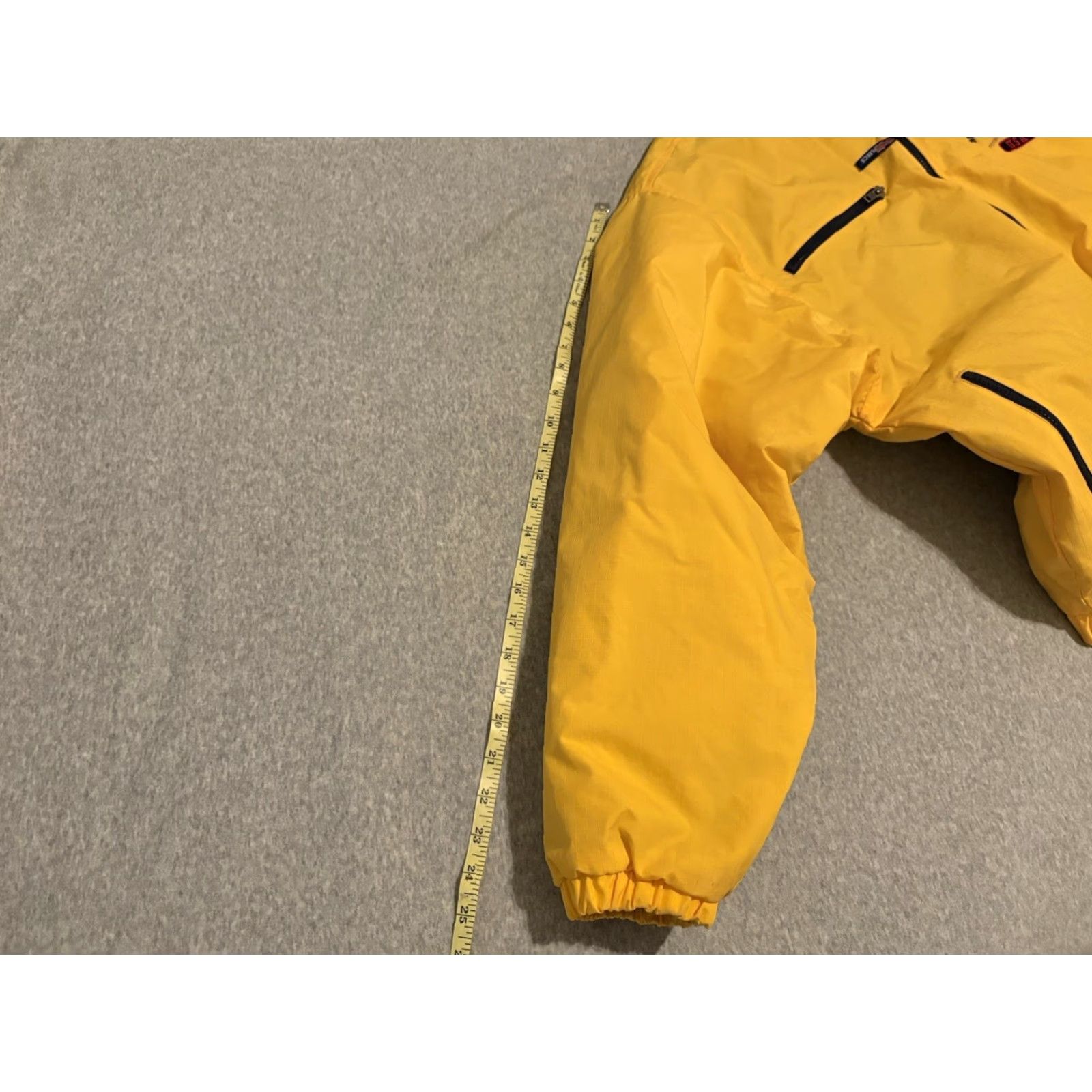 Dunbrooke VINTAGE Dunbrooke Jacket Mens Large Full Zip USA Yellow Nylon Size US L / EU 52-54 / 3 - 6 Thumbnail