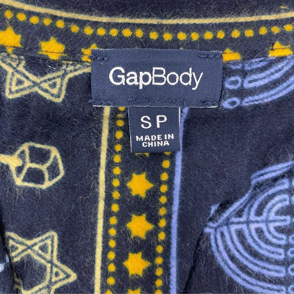 Gap NEW Gap Hannukah Print Flannelled Pajama Set Size S Size ONE SIZE - 4 Thumbnail