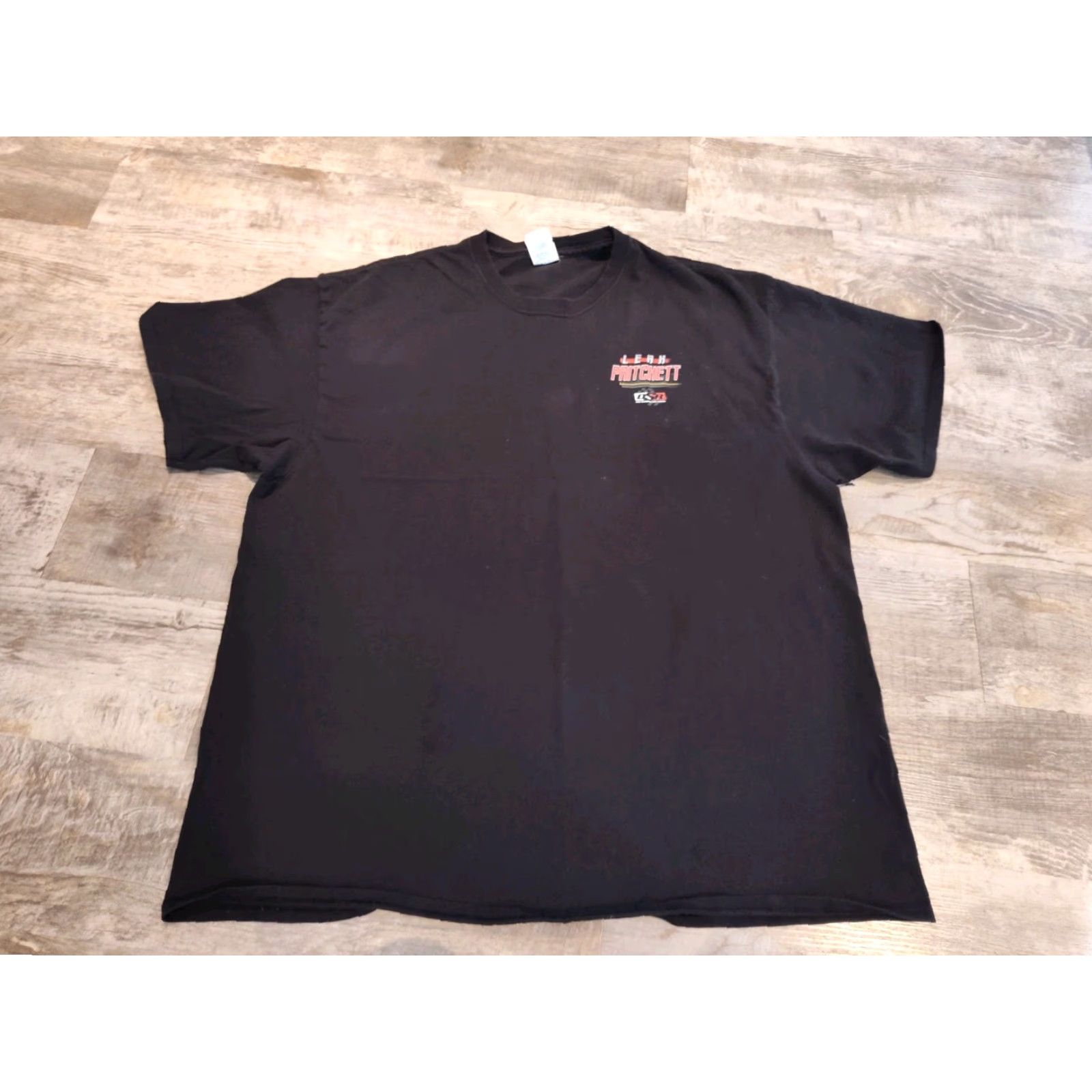 Gildan VINTAGE Leah Pritchett NHRA Drag Racing T-Shirt 2XL Unisex Adults Black Cotton Jersey Racing Logo Size US XXL / EU 58 / 5 - 2 Thumbnail