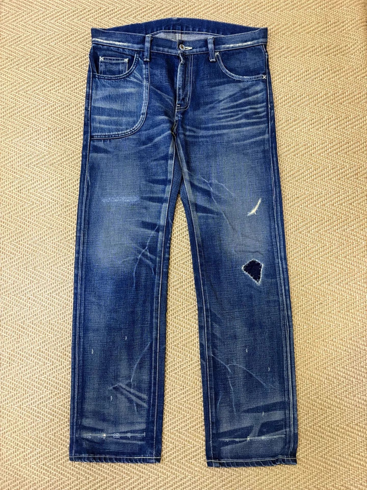 Neighborhood Neighborhood '05 Lightning Wash Slash Narrow M Jean Size US 32 / EU 48 - 1 Thumbnail