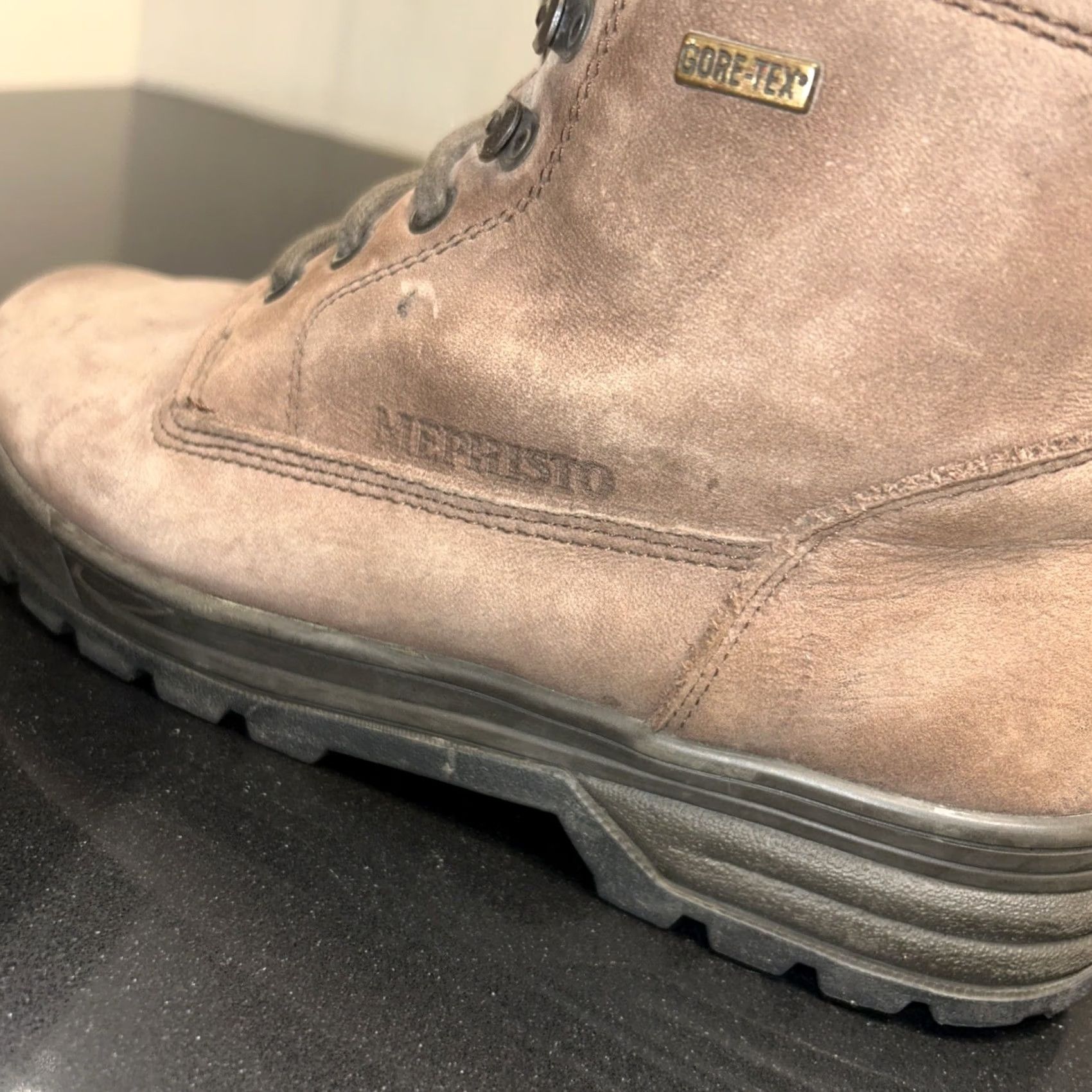 Mephisto Mephisto Gore-Tex Hiking Boots Brown Nubuck 6.5 US Womens Boots Waterproof Lace Up Mephisto Slacker Size US 7 / IT 37 - 6 Thumbnail
